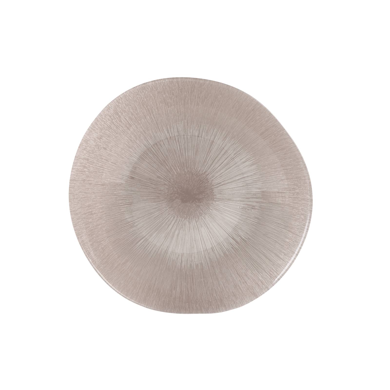 Hlboký sklenený tanier Starmarble Grey 20 cm LUMINARC