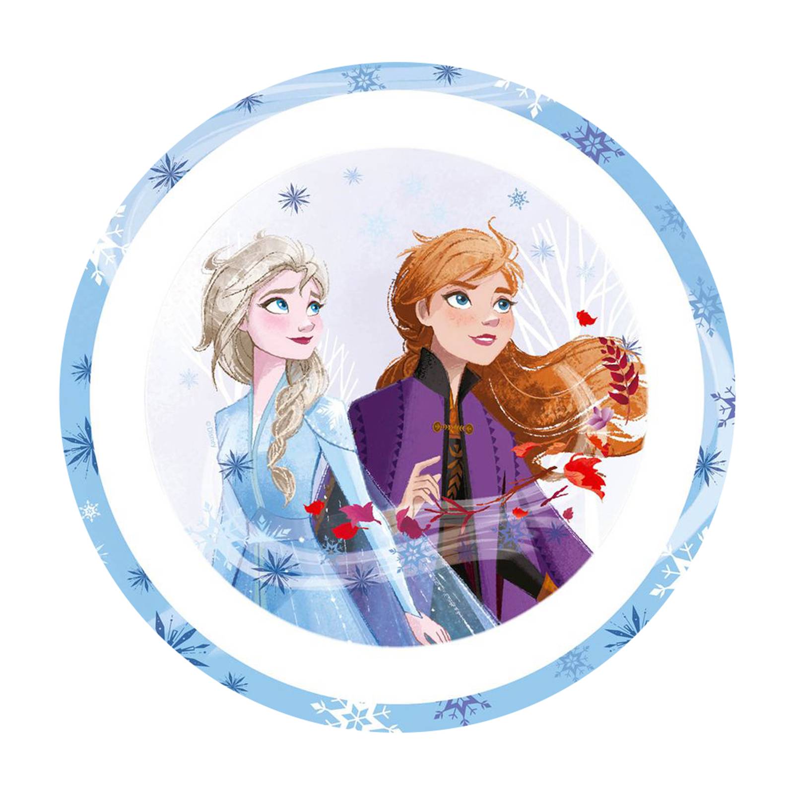 Plate Frozen II Blue 21 cm DISNEY