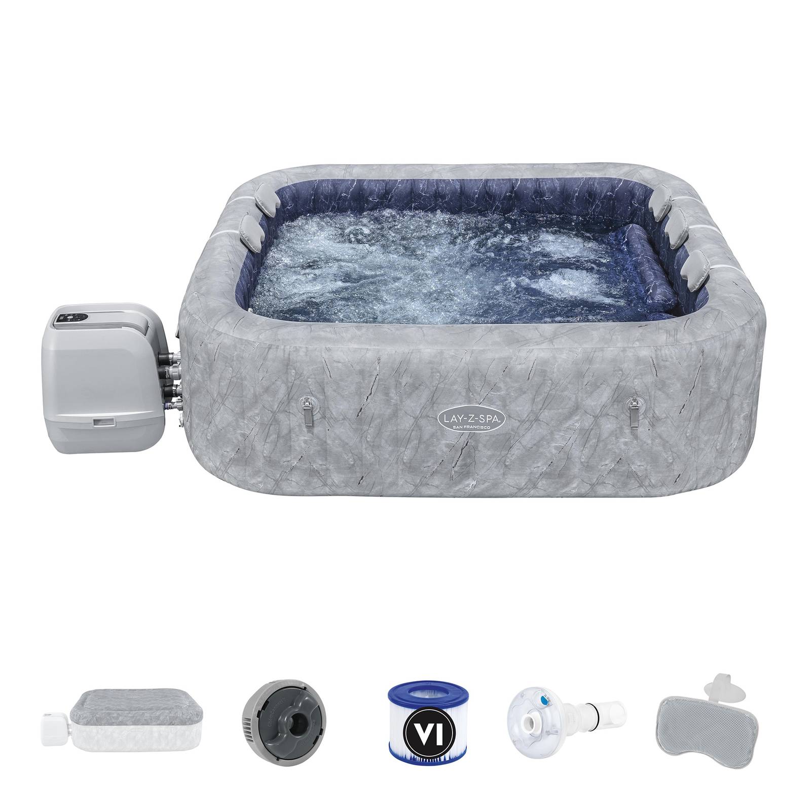 Nafukovací vířivka Lay-Z-Spa San Francisco HydroJet Pro™ 230 x 71 cm BESTWAY