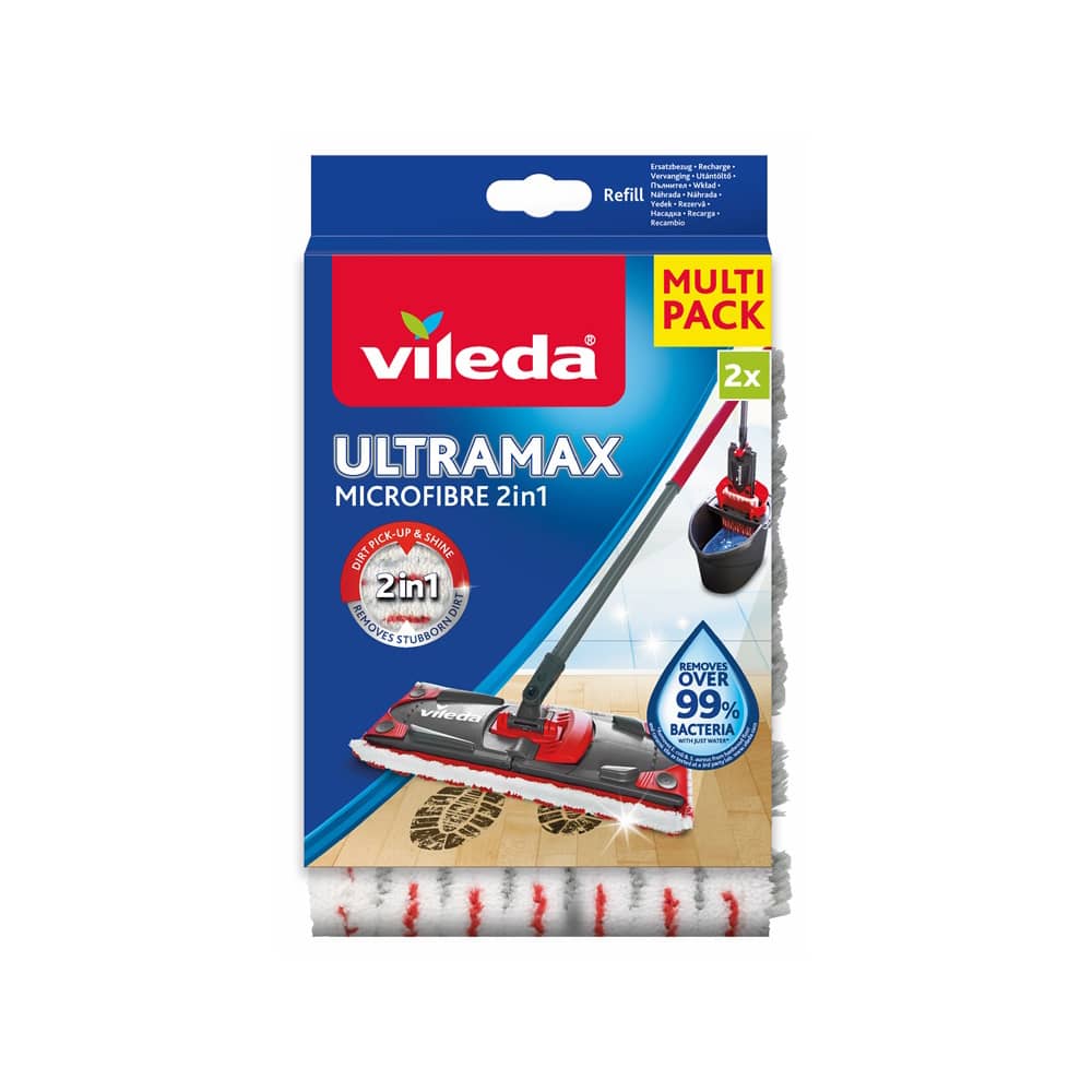 Sada 2 vložiek do mopu Ultramax Ultramat Turbo VILEDA