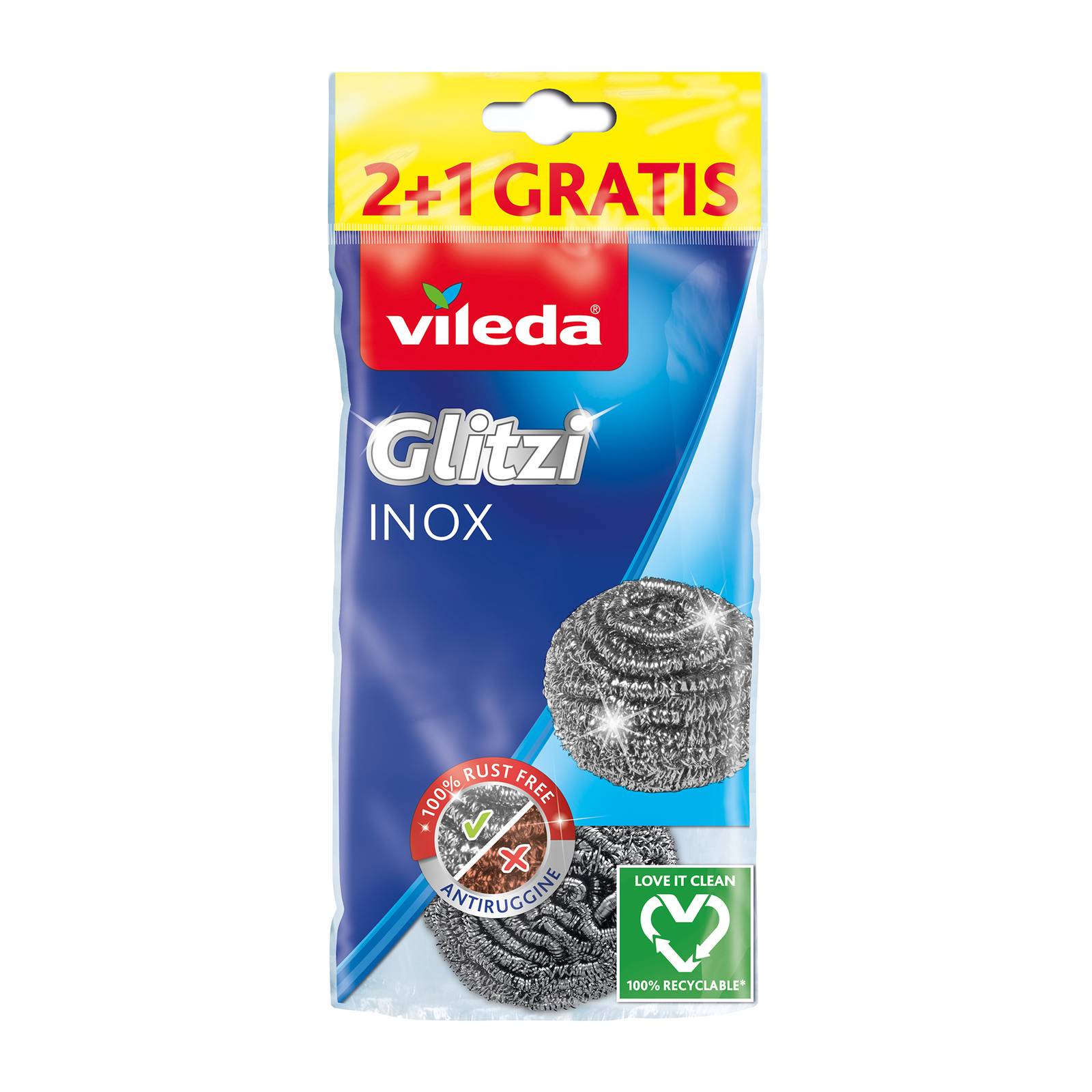 Sada 3 drátěnek Glitzi Spiral VILEDA