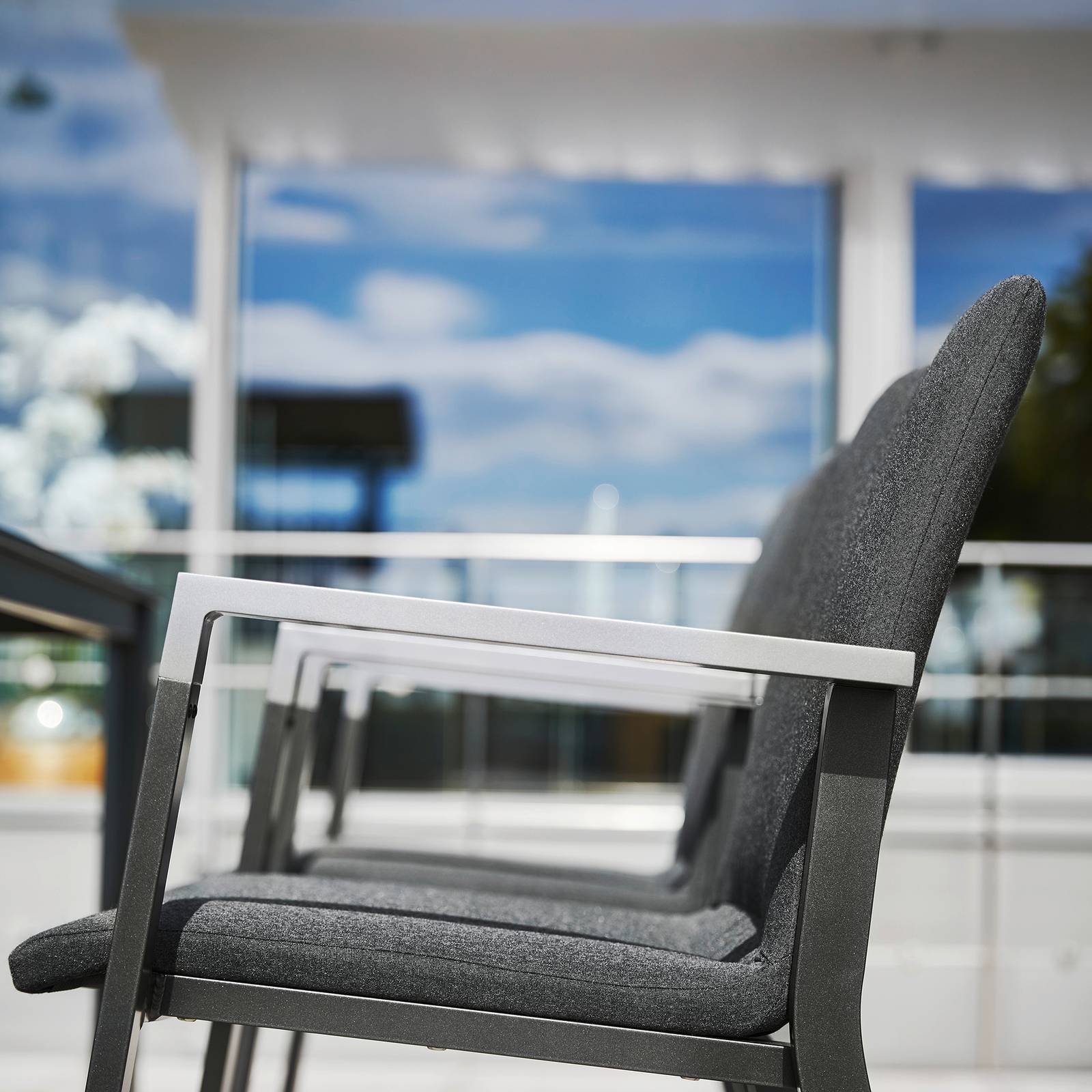 Krzesło ogrodowe Rasmus antracytowe KETTLER 0106502-7000