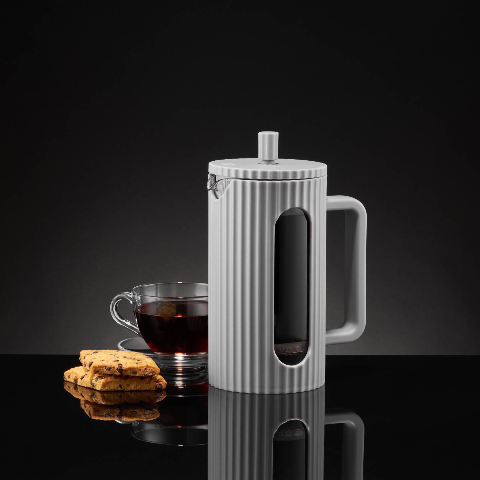 Kaffee -Teezubereiter  Curly 600 ml grau AMBITION