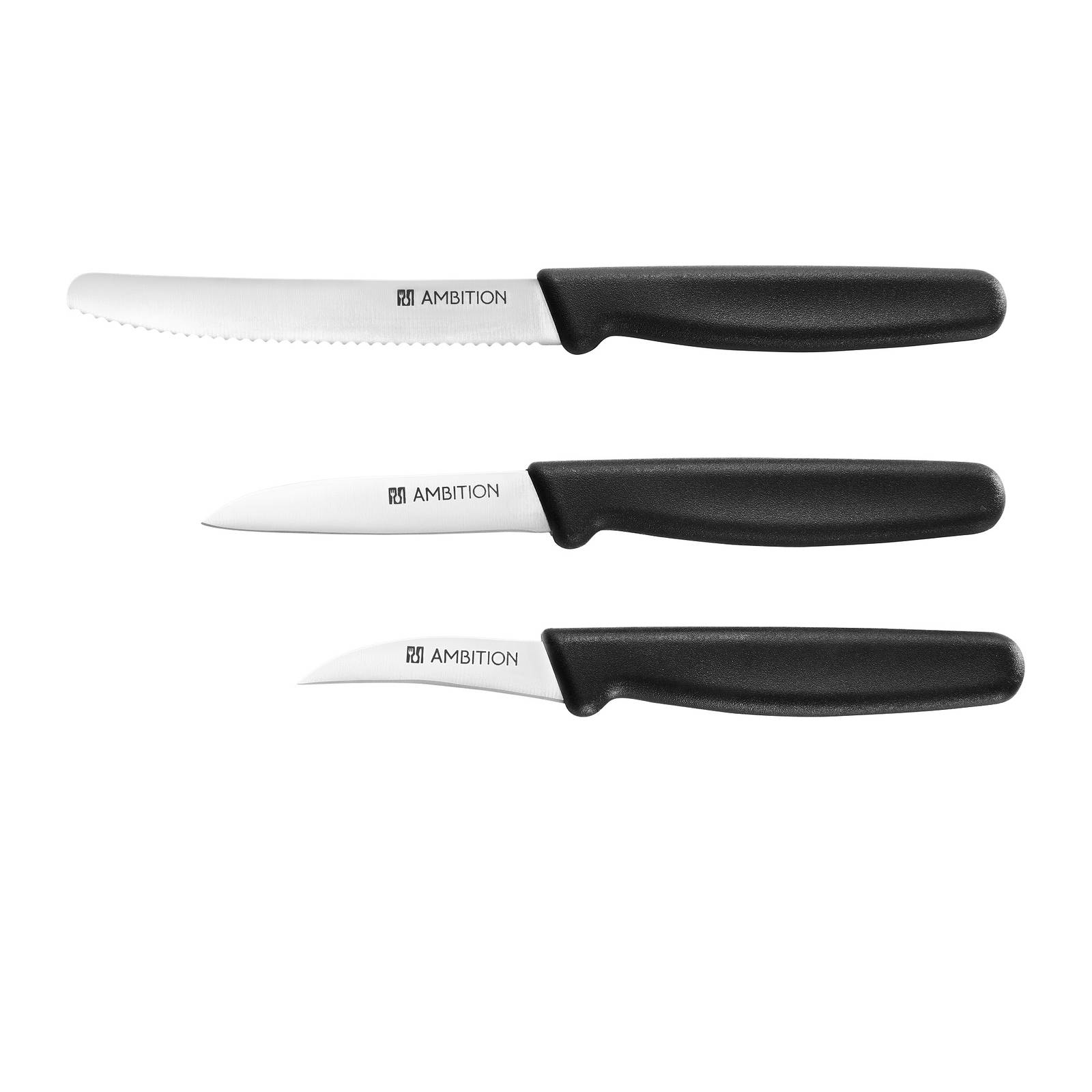Sada raňajkových nožov Kniver 3-dielna AMBITION