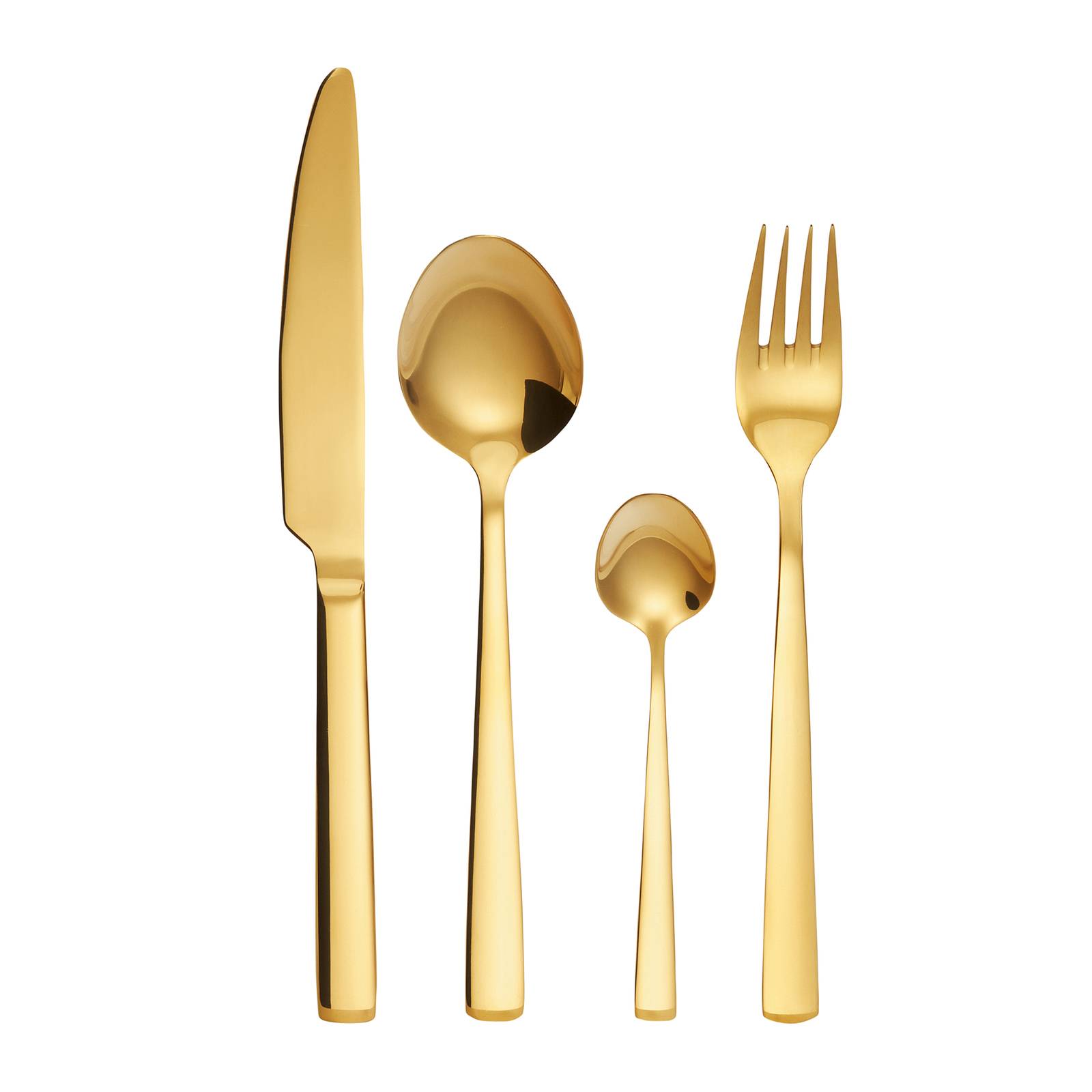 Besteck Set Prato Gold 24-teilig AMBITION