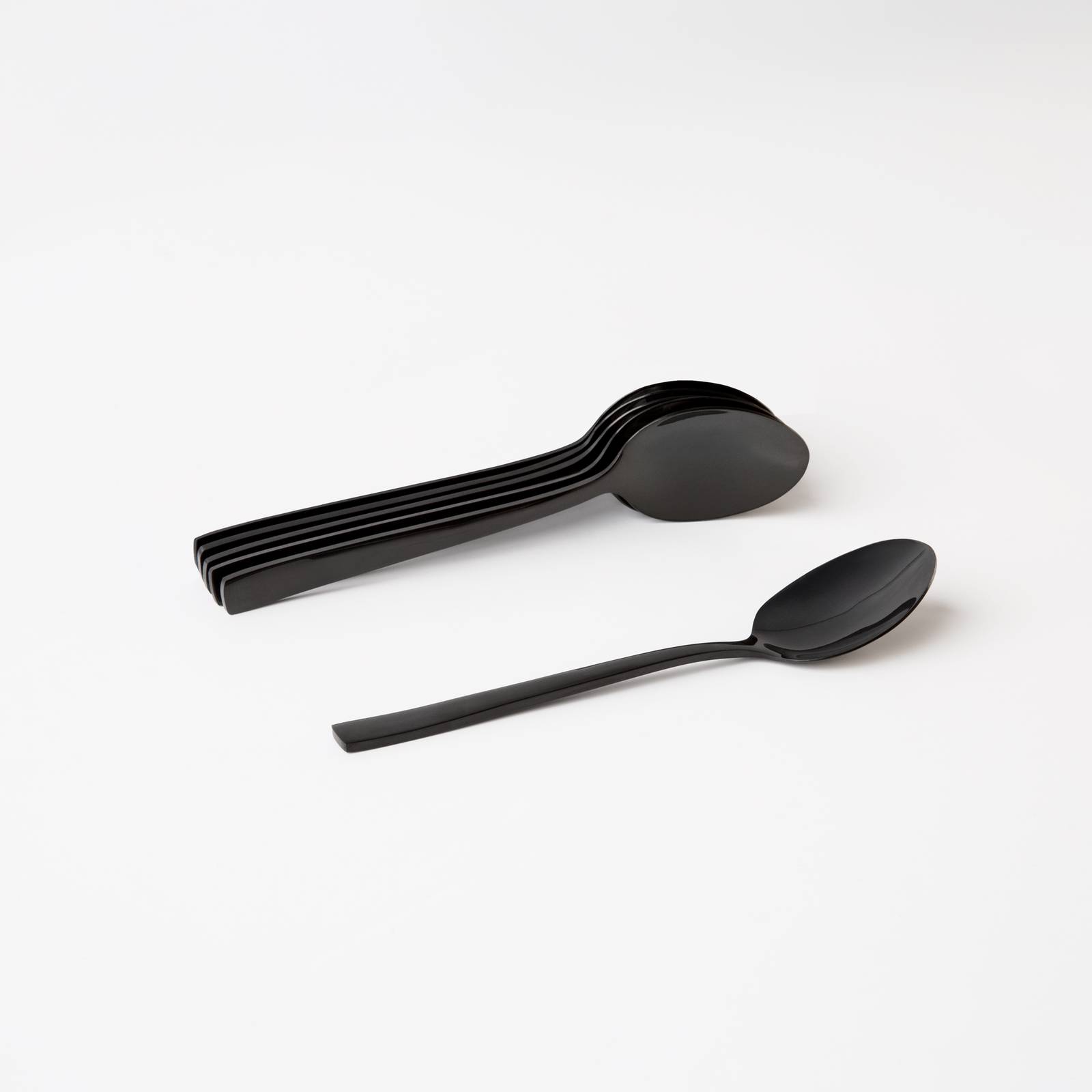 Sada 6 čajových lyžičiek Prato Black 14 cm AMBITION