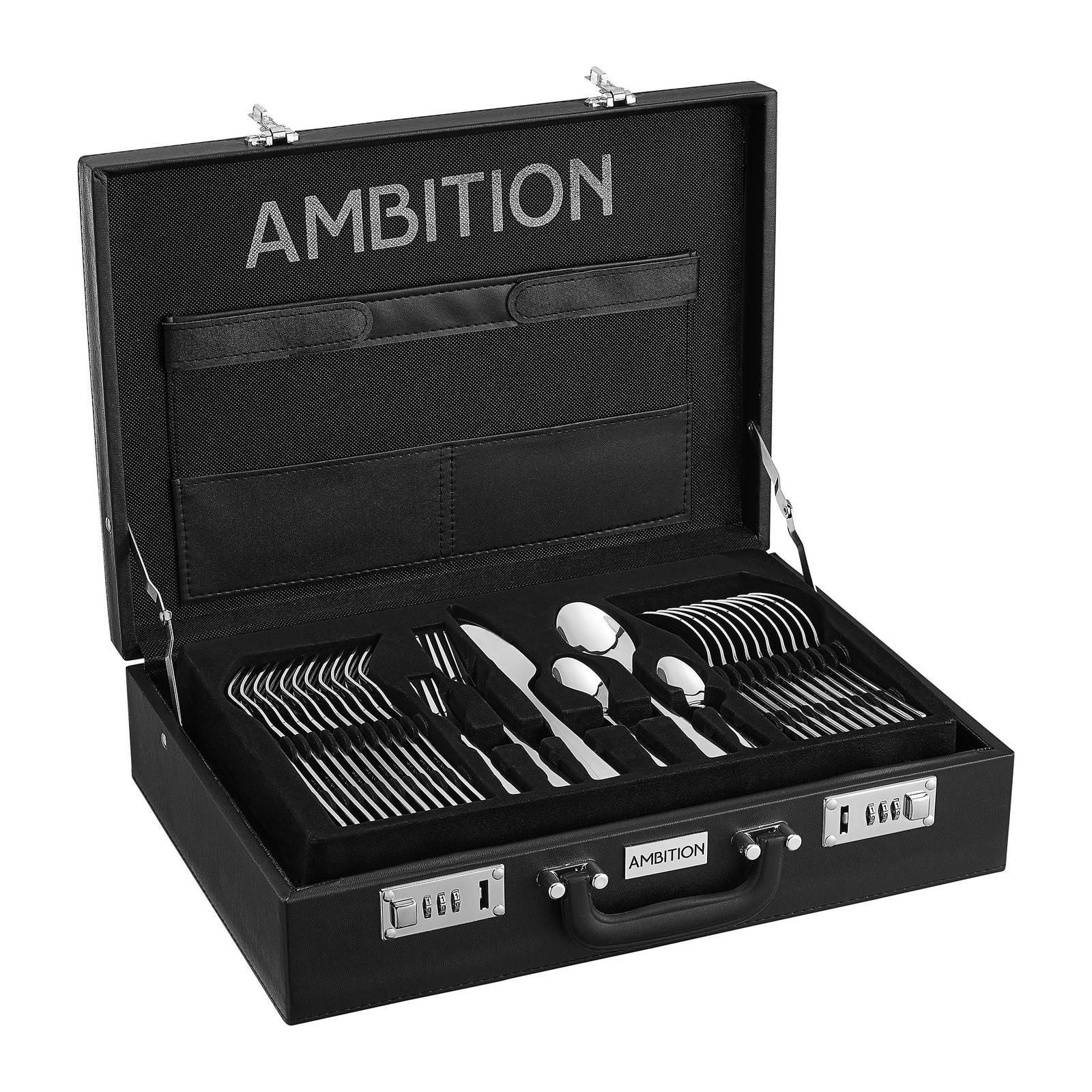 Besteckkoffer Como 72-teilig AMBITION