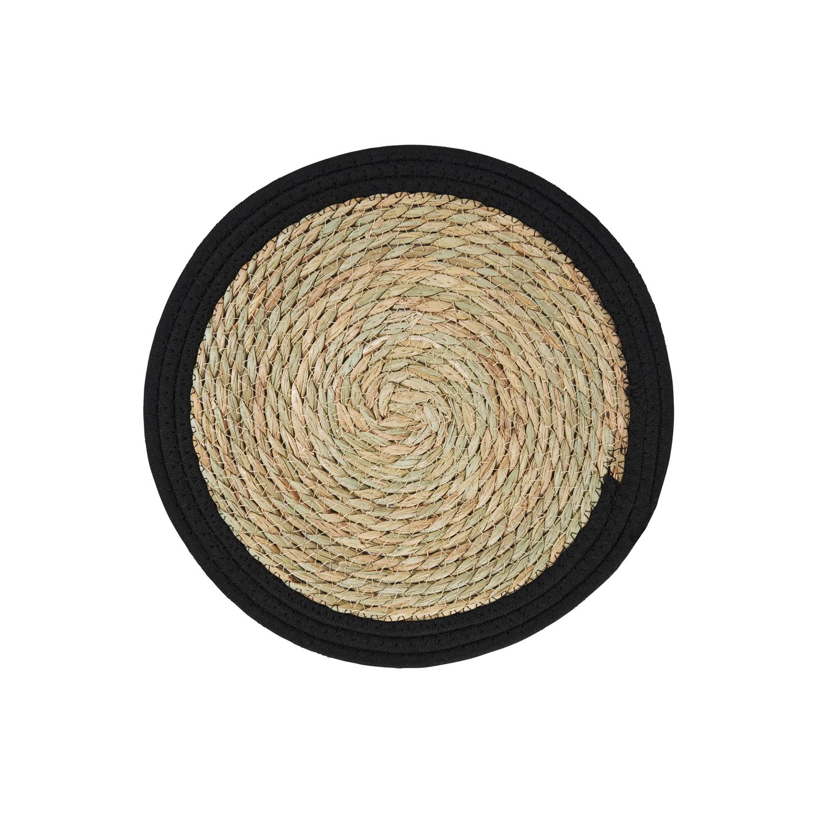 Podložka na stôl Boho Natural Black 30 cm AMBITION