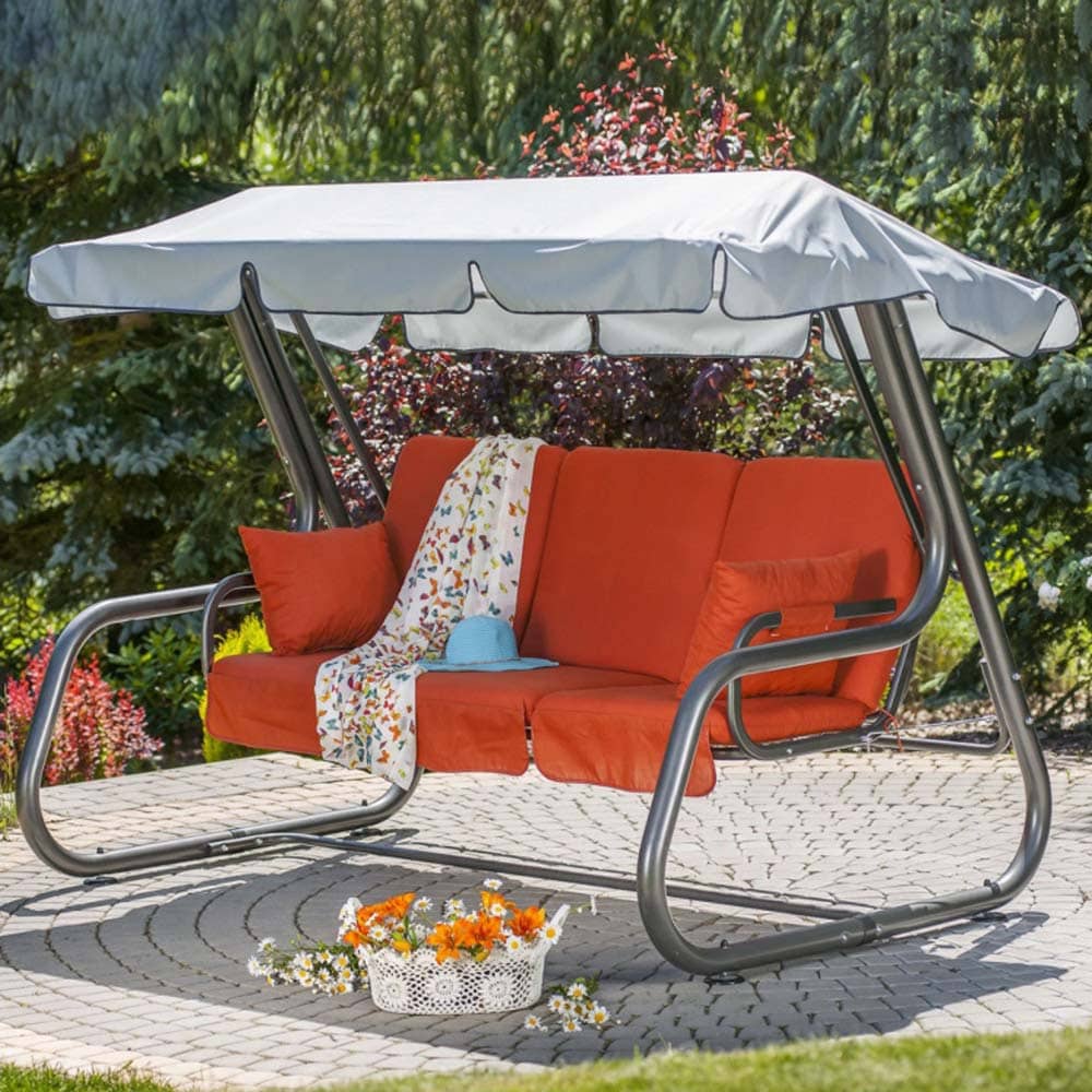Huśtawka ogrodowa z moskitierą Venezia Lux D001-04  PATIO