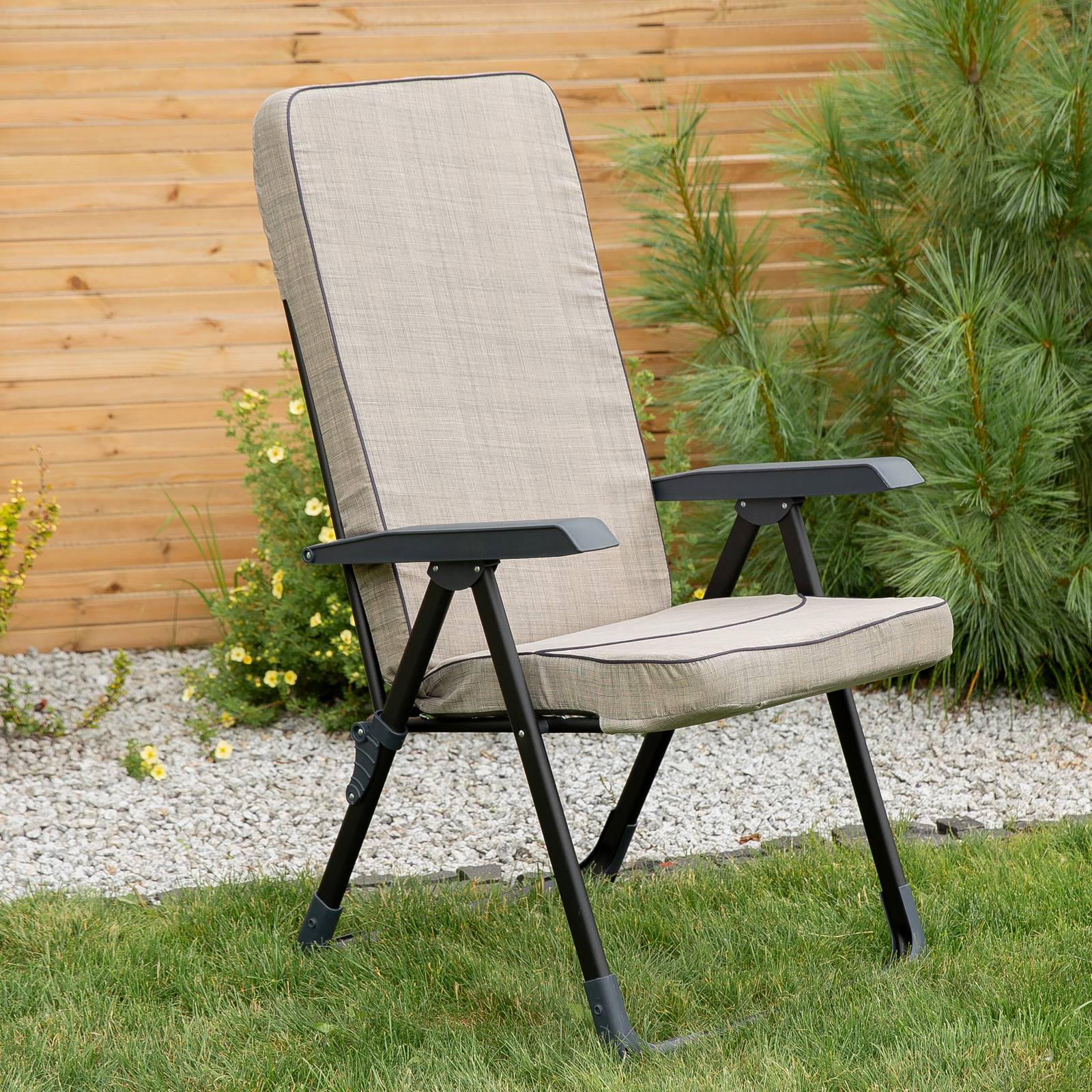 Sessel Modena Quadrat Black Edition H024-04IB PATIO