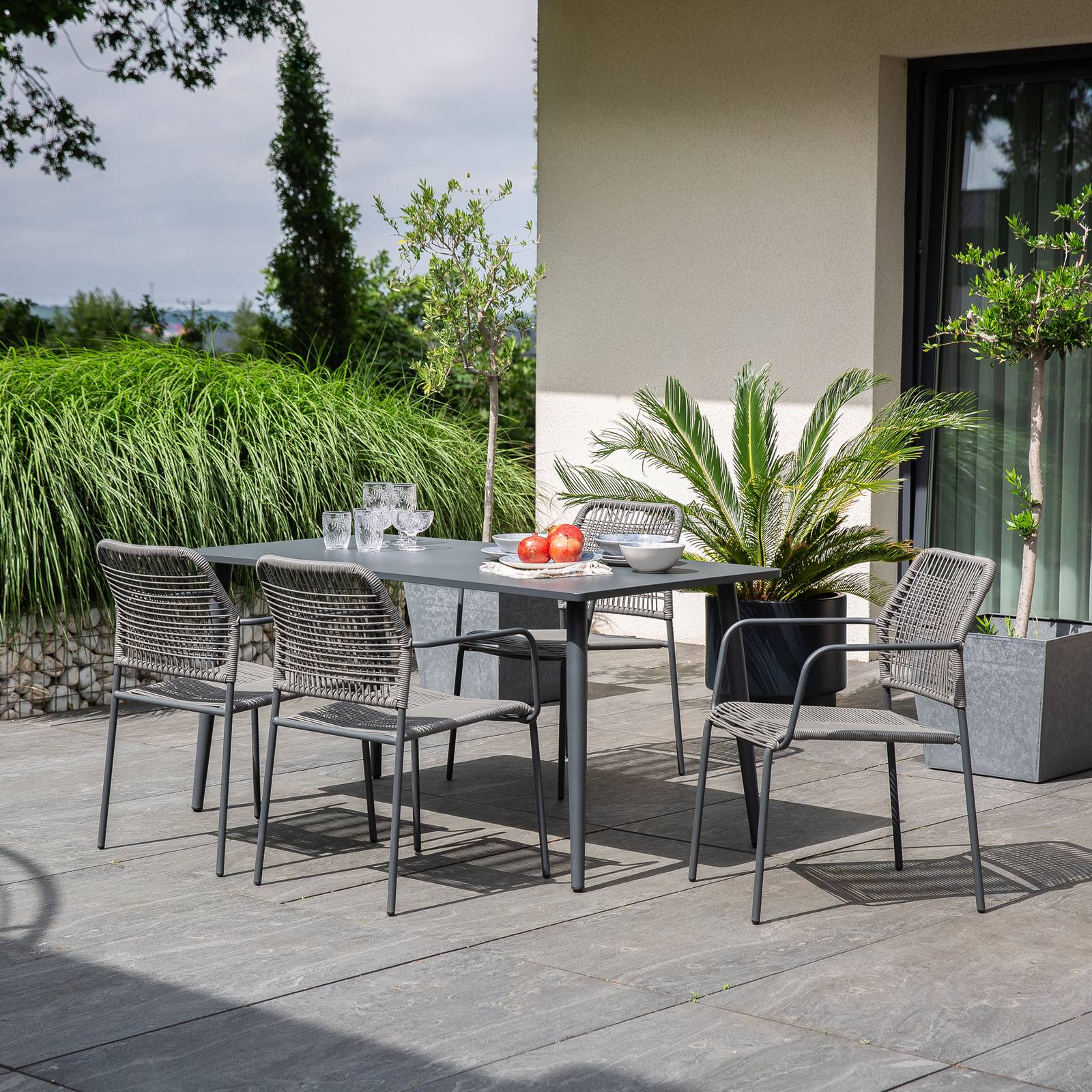 Souprava zahradního nábytku Doha Antracit PATIO