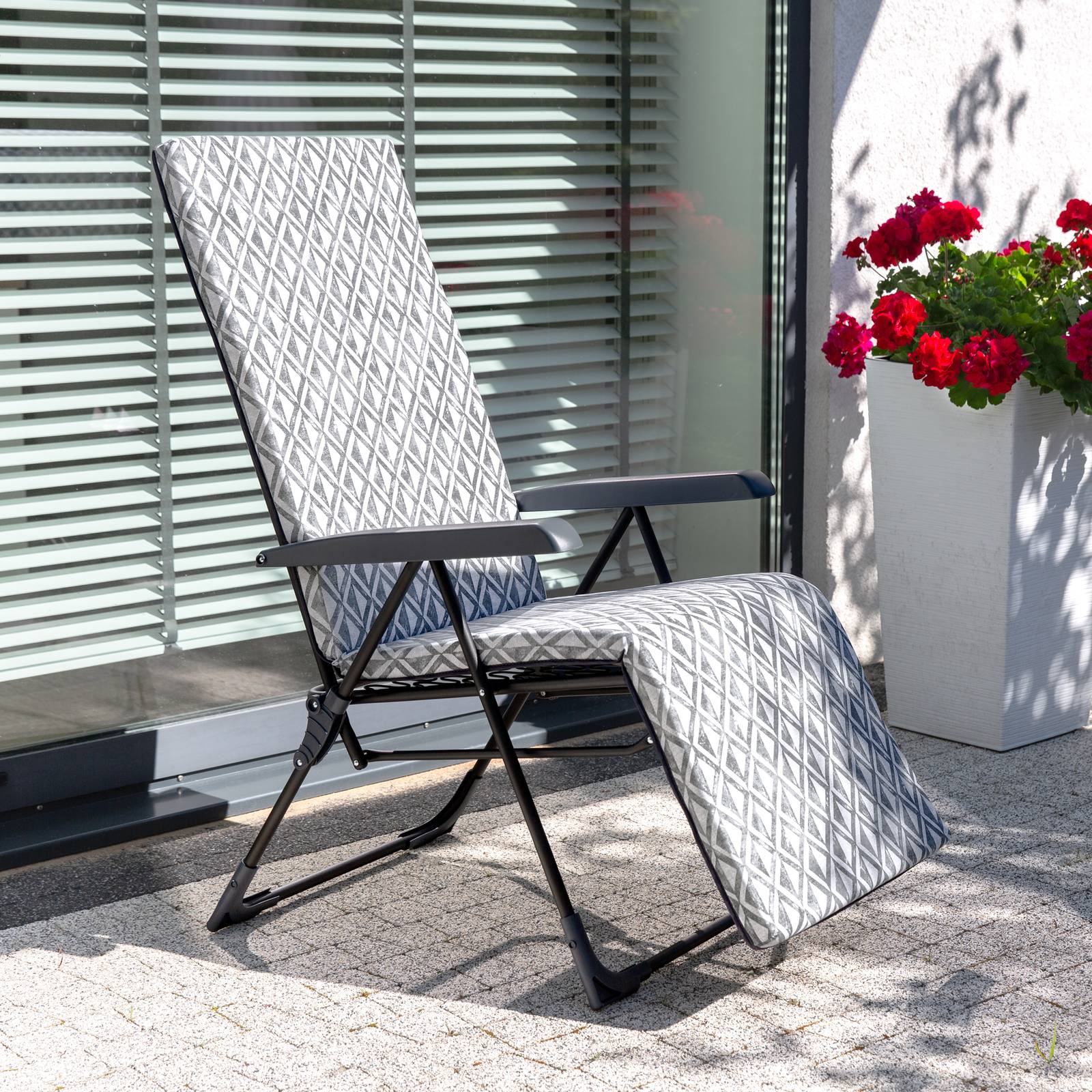 Klappstuhl Barletta Plus Black Edition H039-06PB PATIO