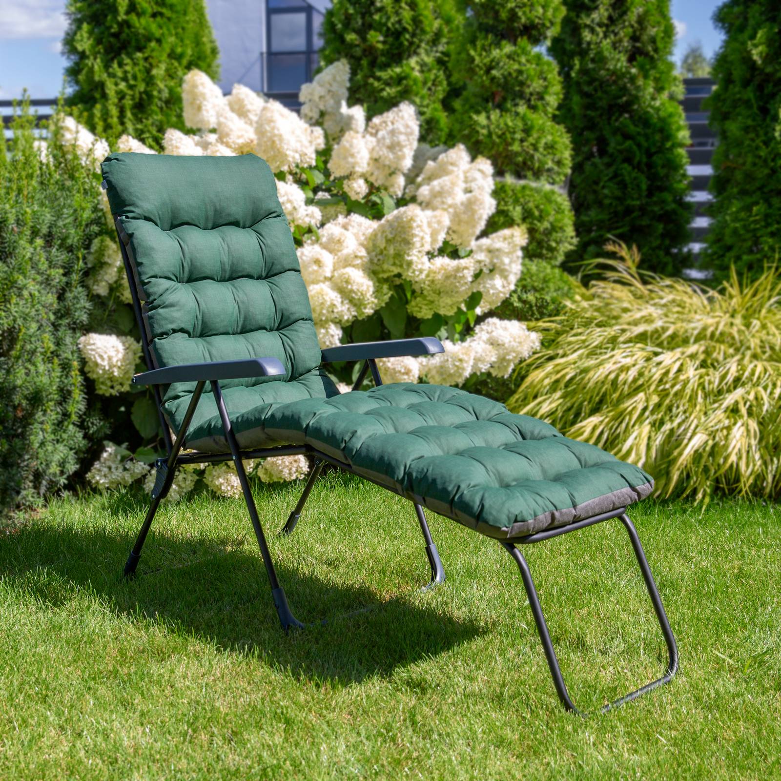 Klappstuhl mit Fußstütze Setenil Black Edition H024-32PB PATIO