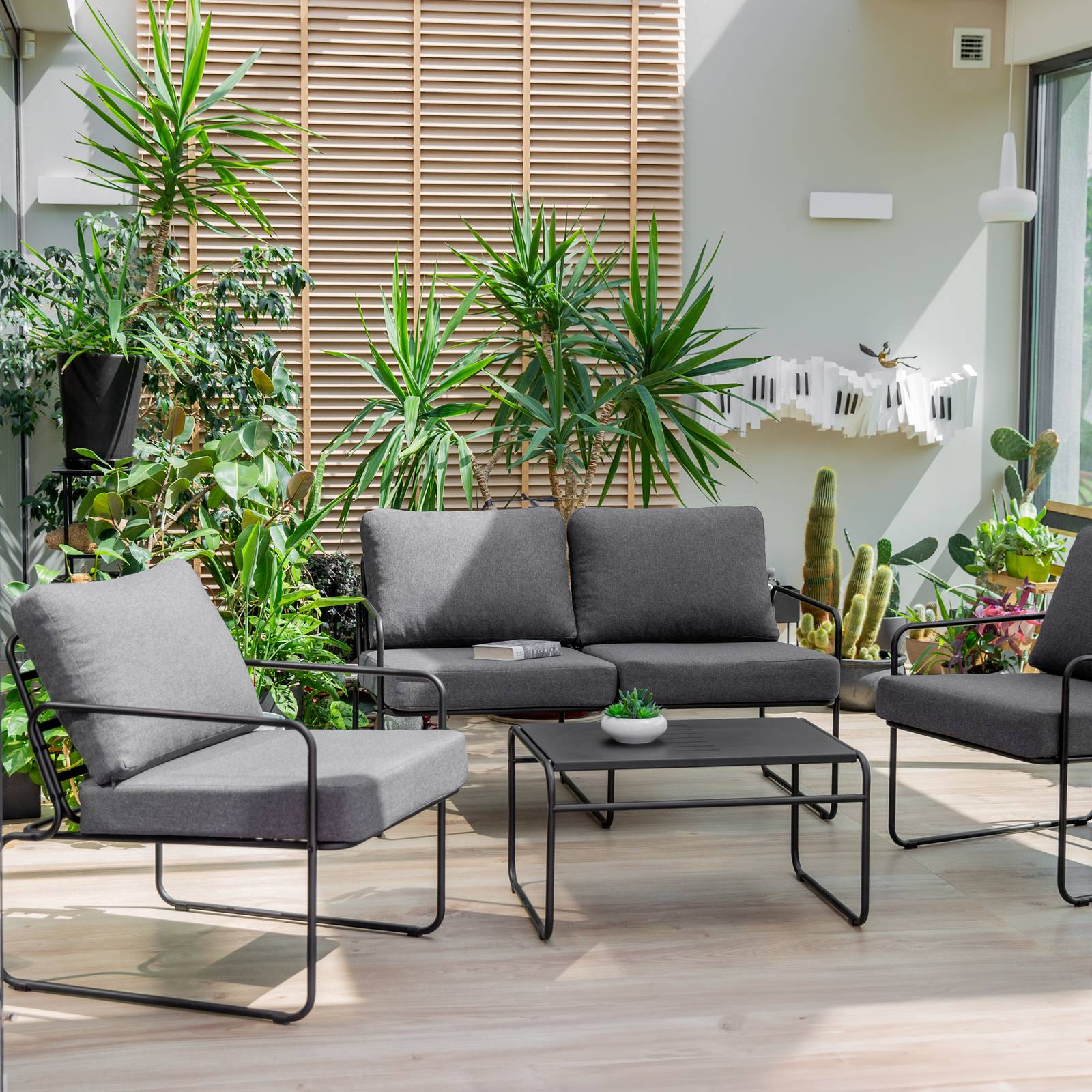 Zestaw mebli ogrodowych Nefryt D053-16EB PATIO