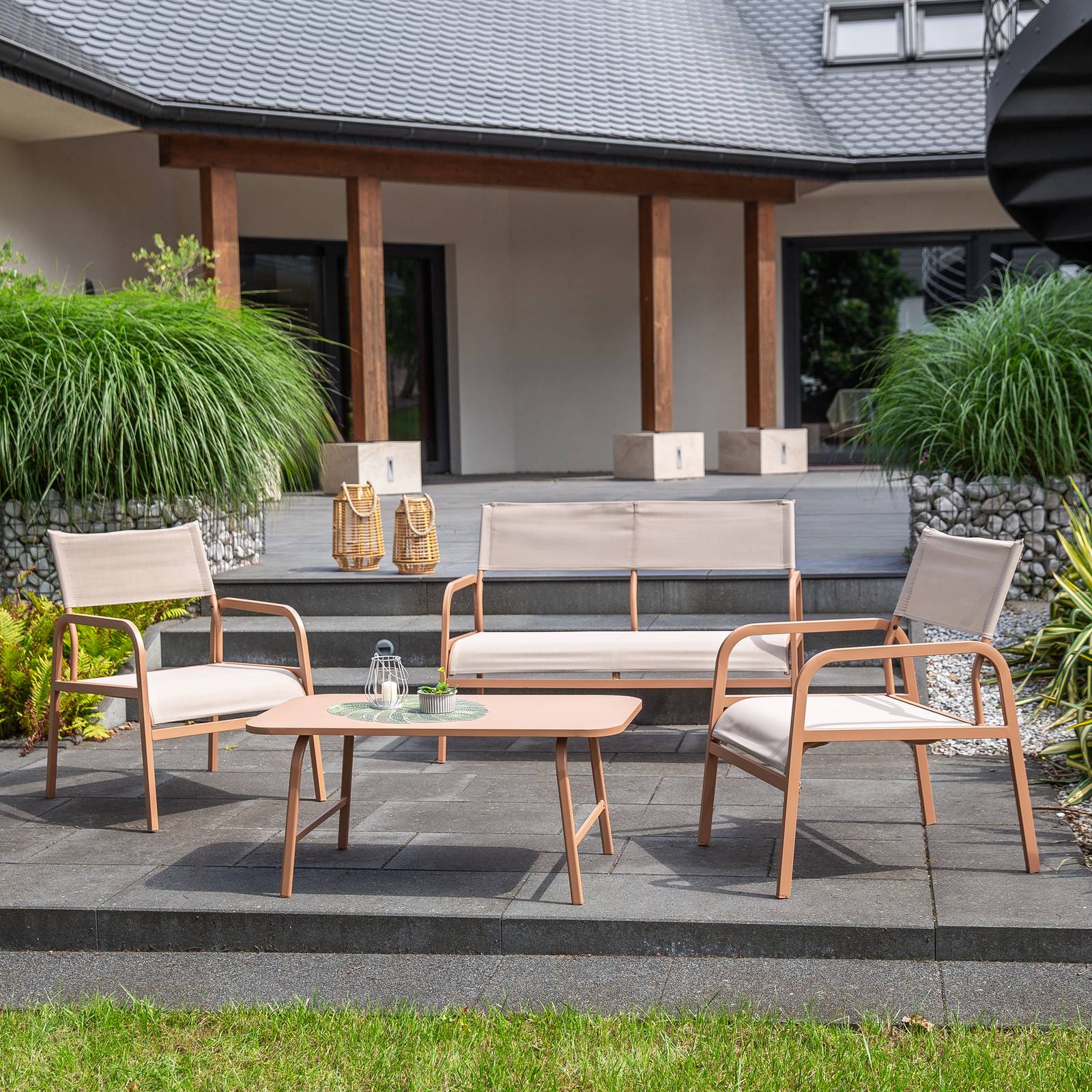Súprava záhradného nábytku Marseille Karamel PATIO