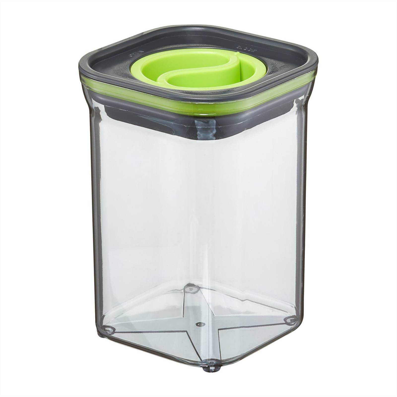 Vakuumbehälter 1,1l Twist grau / grün AMBITION