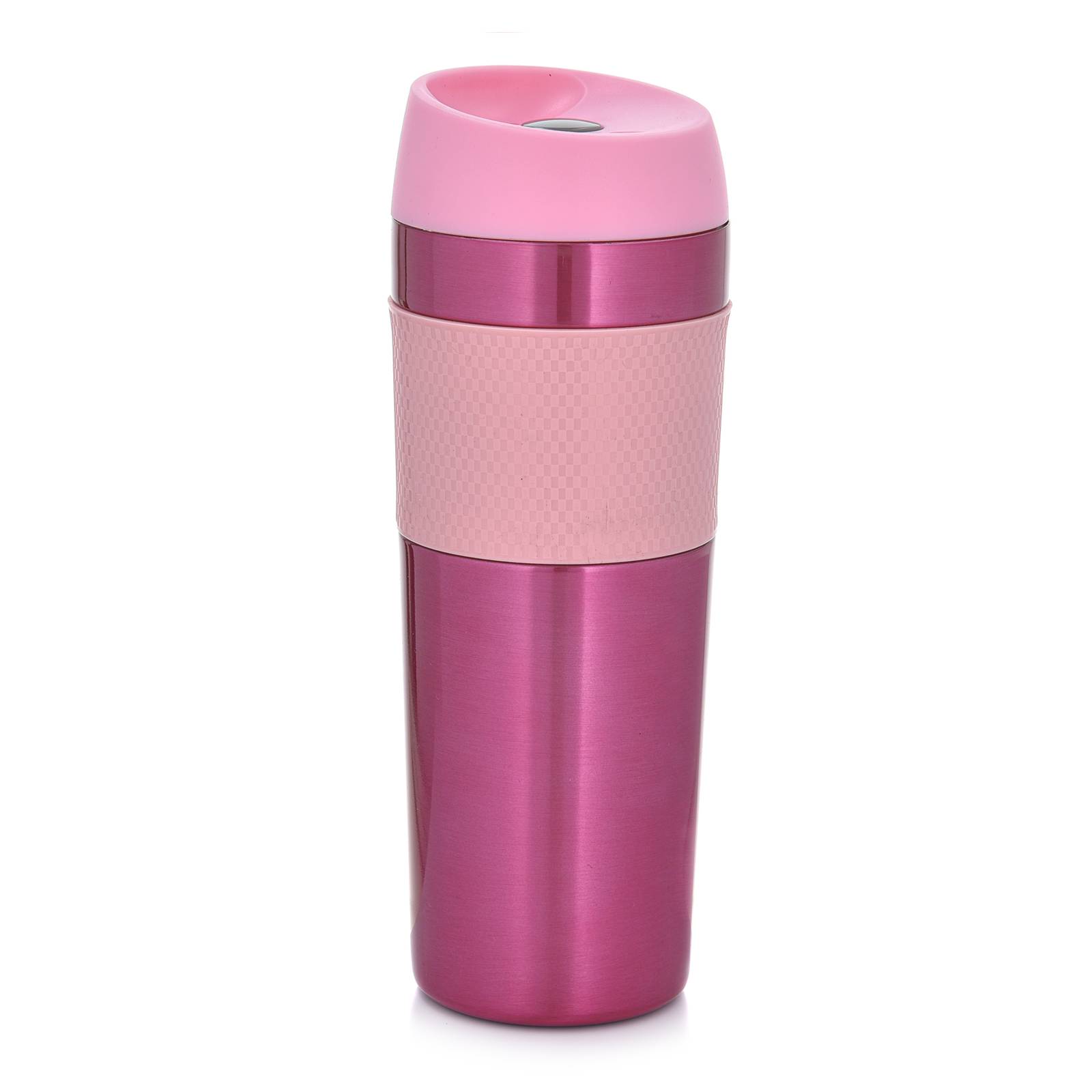 Thermobecher aus Edelstahl Metalic 450 ml rosa AMBITION
