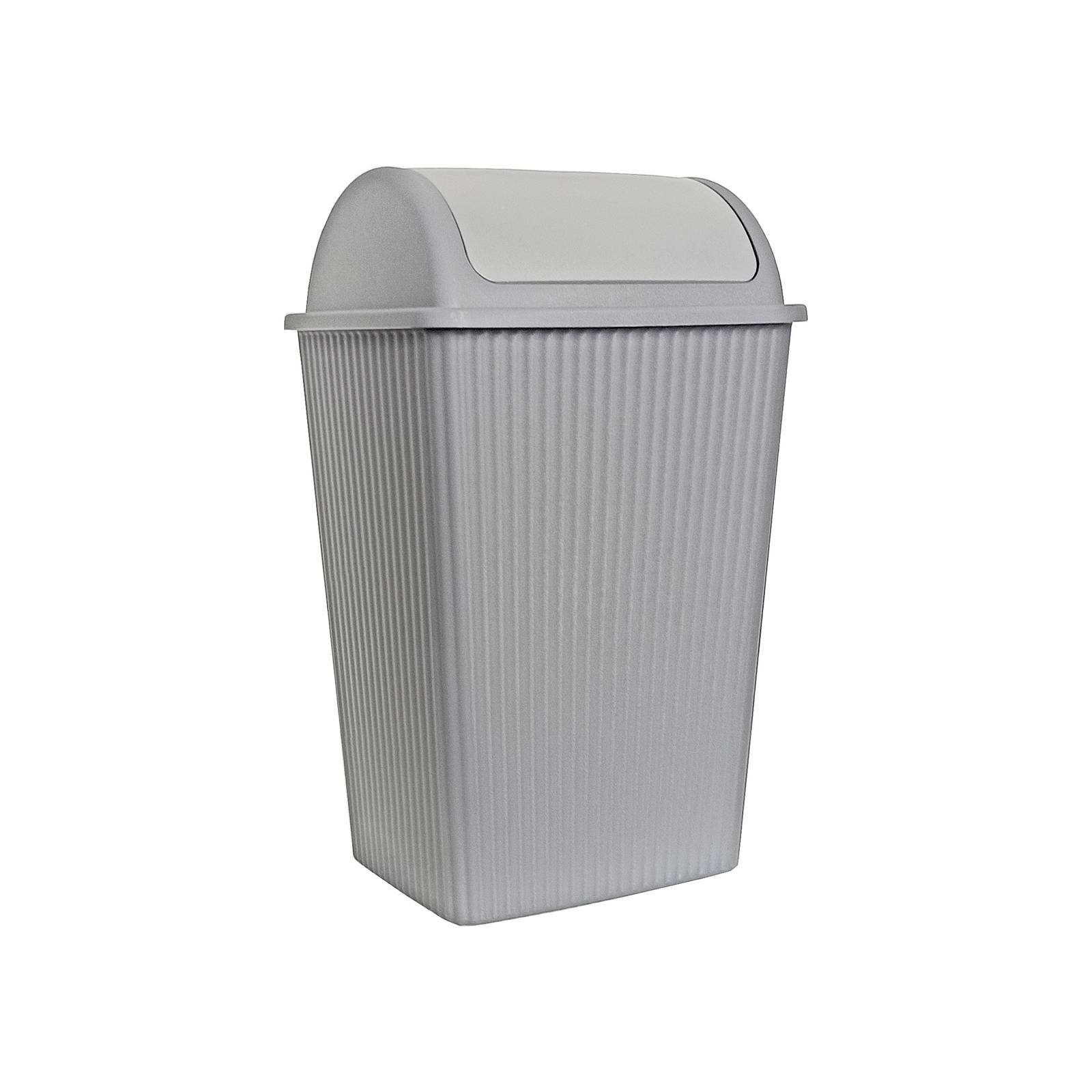 Mülleimer Curly 10 l grau DOMOTTI