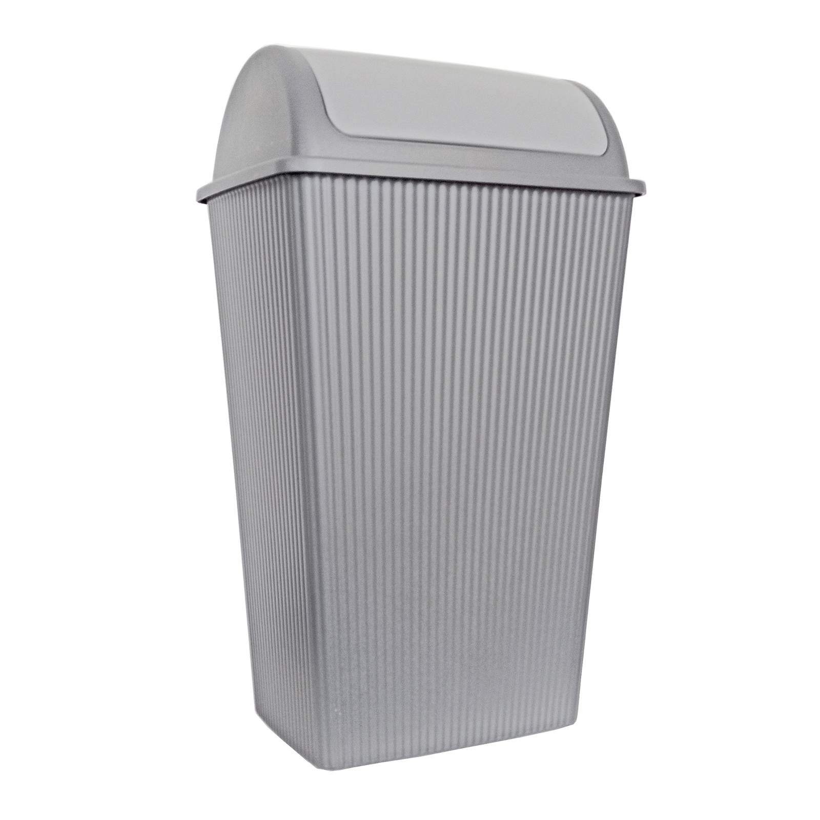 Mülleimer Curly 45 l grau DOMOTTI
