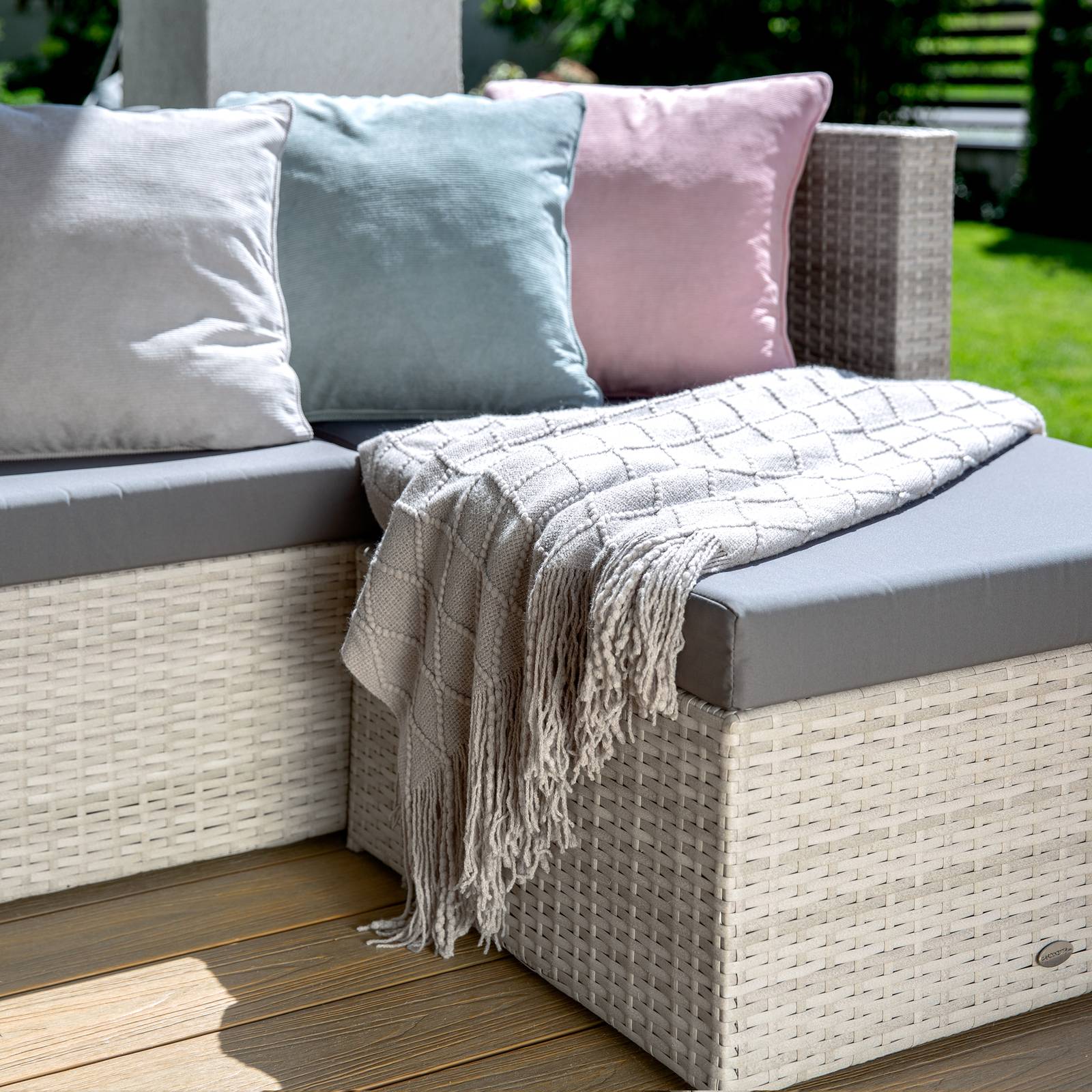 Koc Alpaca Grey 127 x 152 cm MY HOME