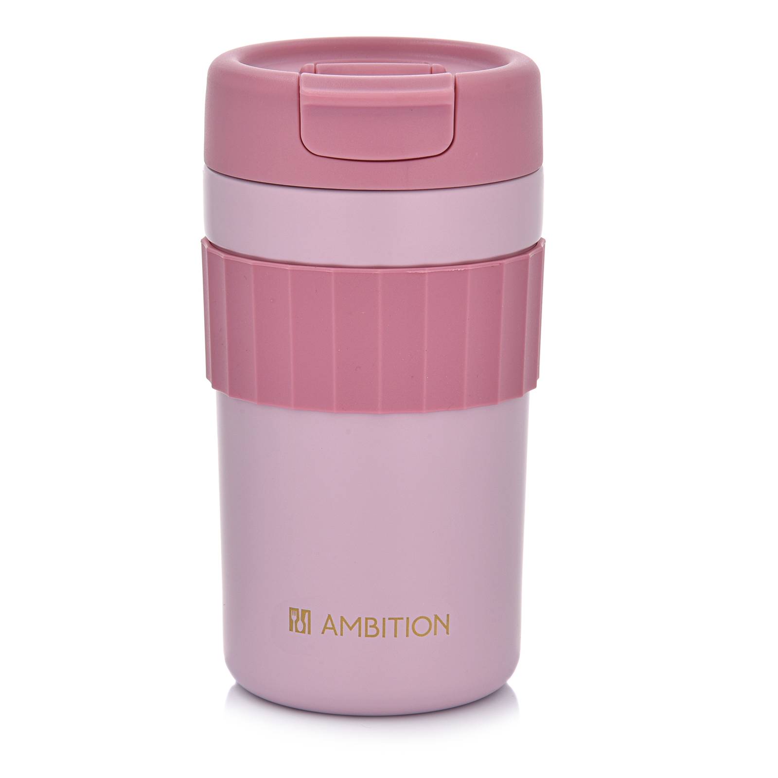 Kubek termiczny Nino 450 ml różowy AMBITION