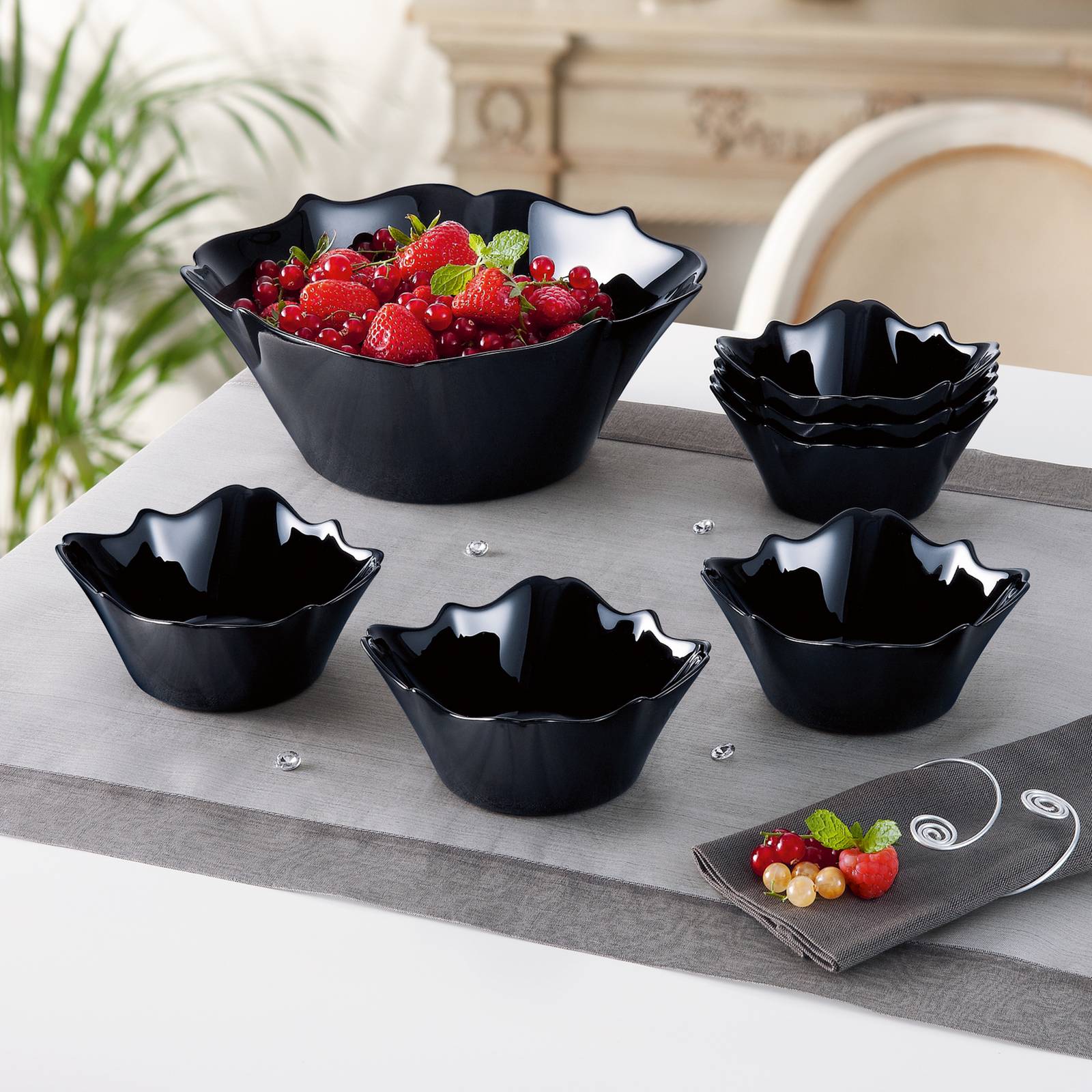 Bowl Authentic Black 24 x 24 cm LUMINARC