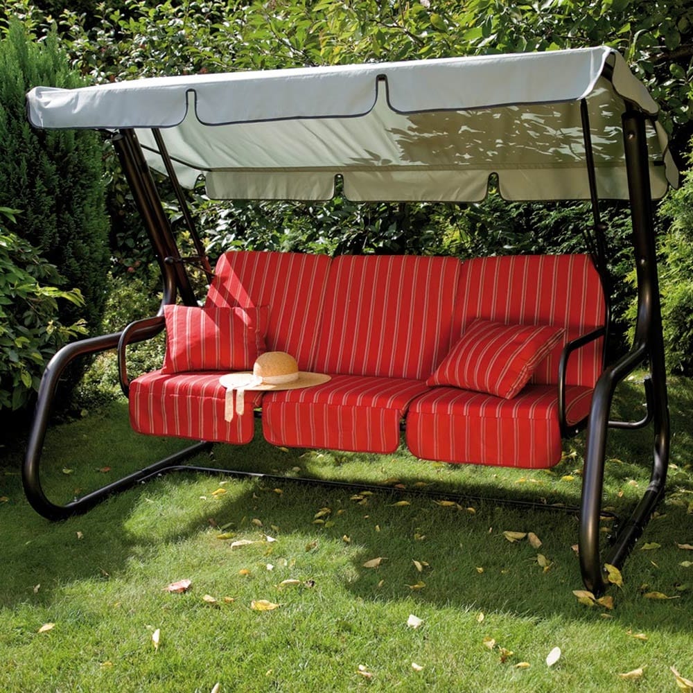 AuflagenSet Rimini / Venezia für Hollywoodschaukel 180 cm H02806PB PATIO