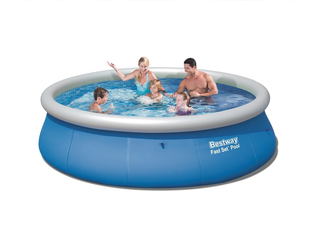 Piscine autoportante à boudin Fast Set 396 x 84 cm BESTWAY