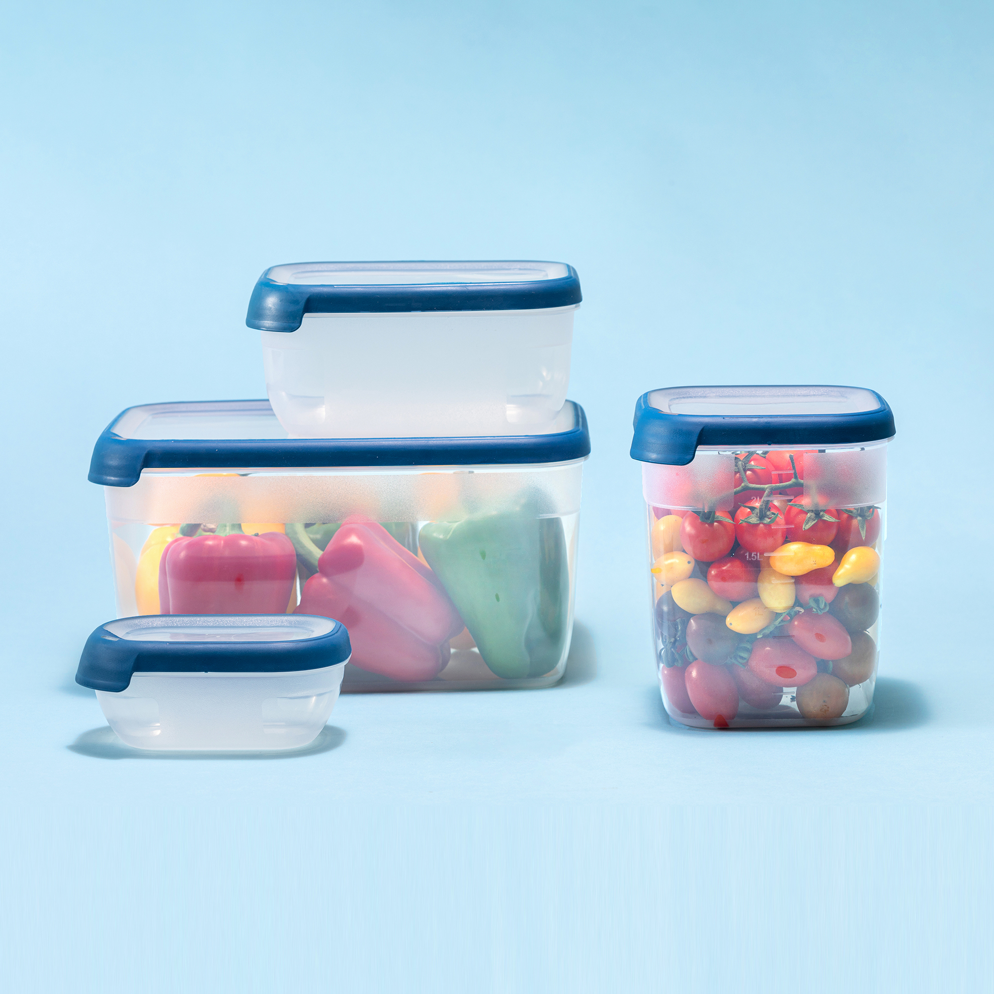 Frischhaltedose quadratisch Grand Chef Eco Line 0,75 l CURVER