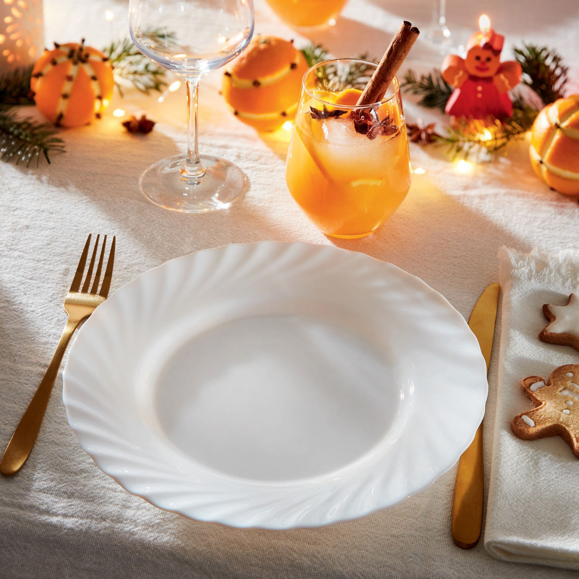 Plato de postre Trianon 19,5 cm LUMINARC