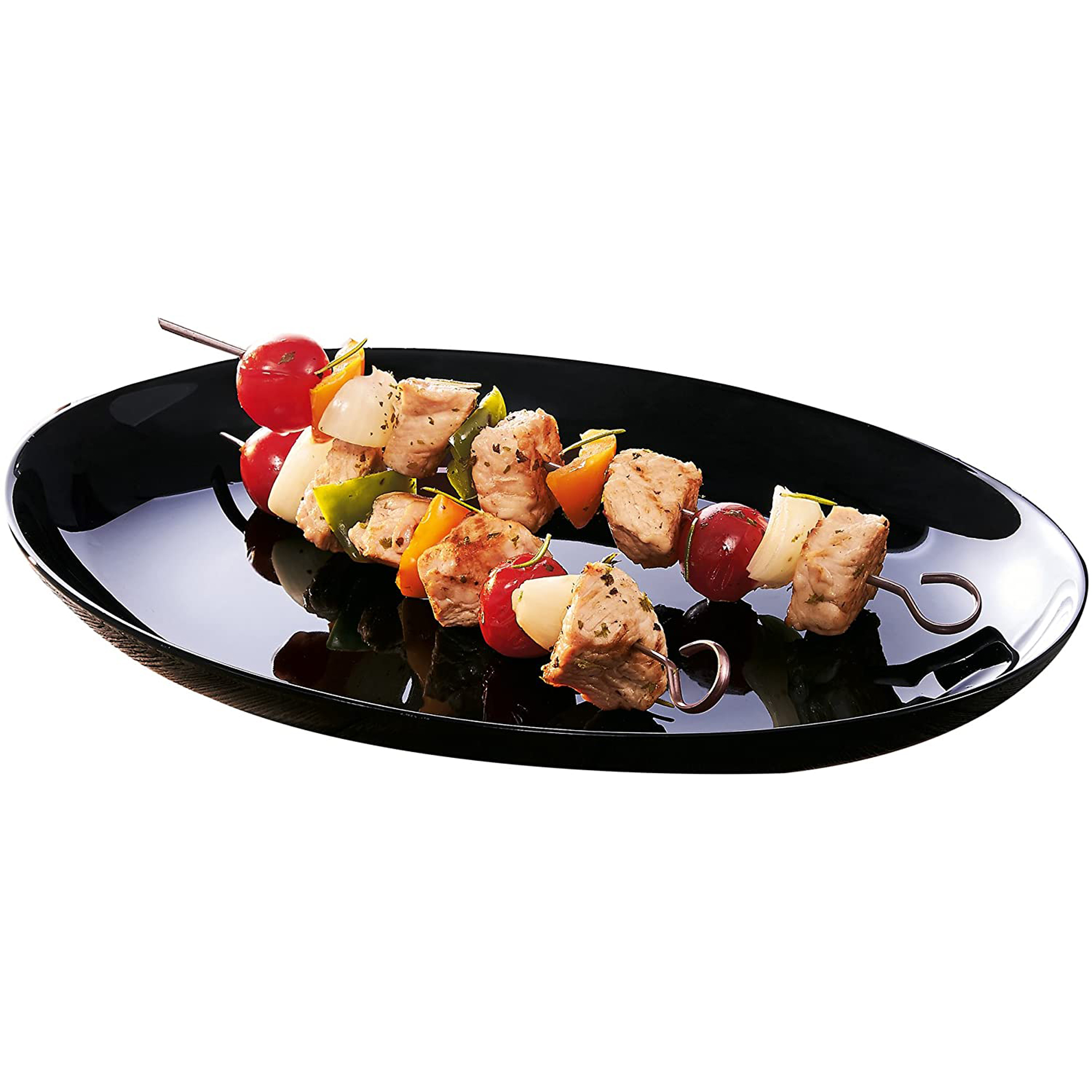 Plato barbecue Friends Time black 32,8 cm LUMINARC