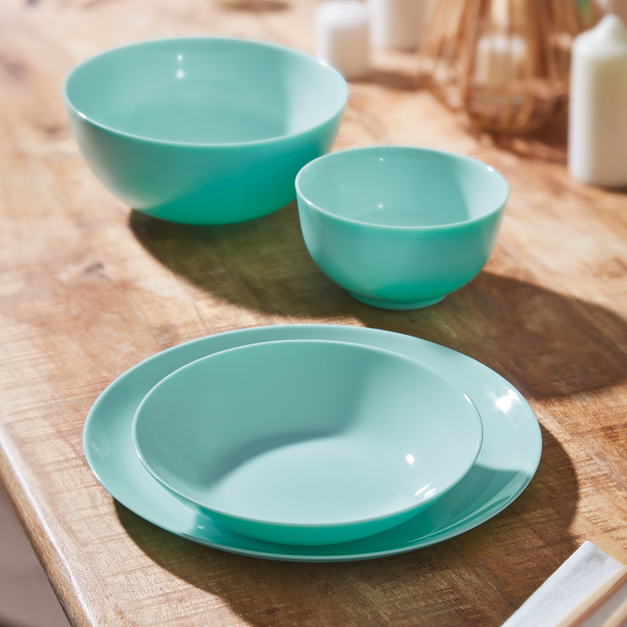 Plytký tanier Diwali Turquoise 27 cm LUMINARC