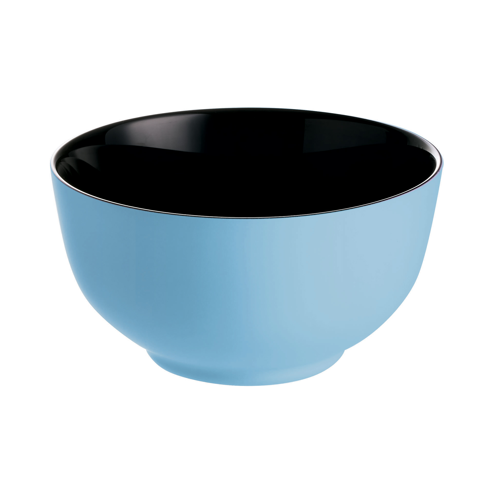 Skleněná modrá salátová mísa / miska na bujón Alix 14,5 cm LUMINARC