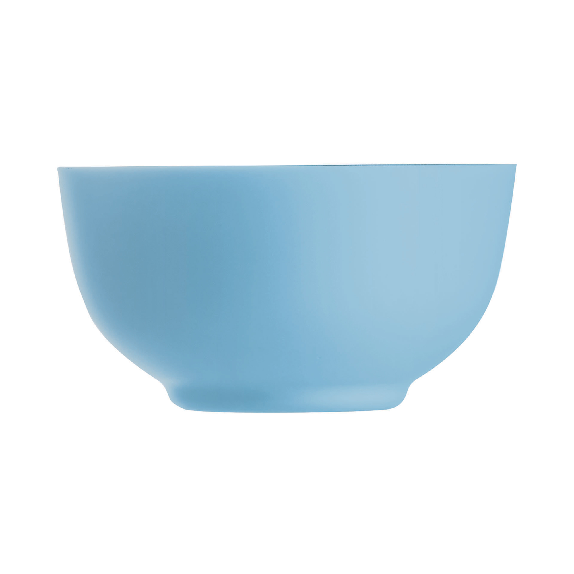 Skleněná modrá salátová mísa / miska na bujón Alix 14,5 cm LUMINARC