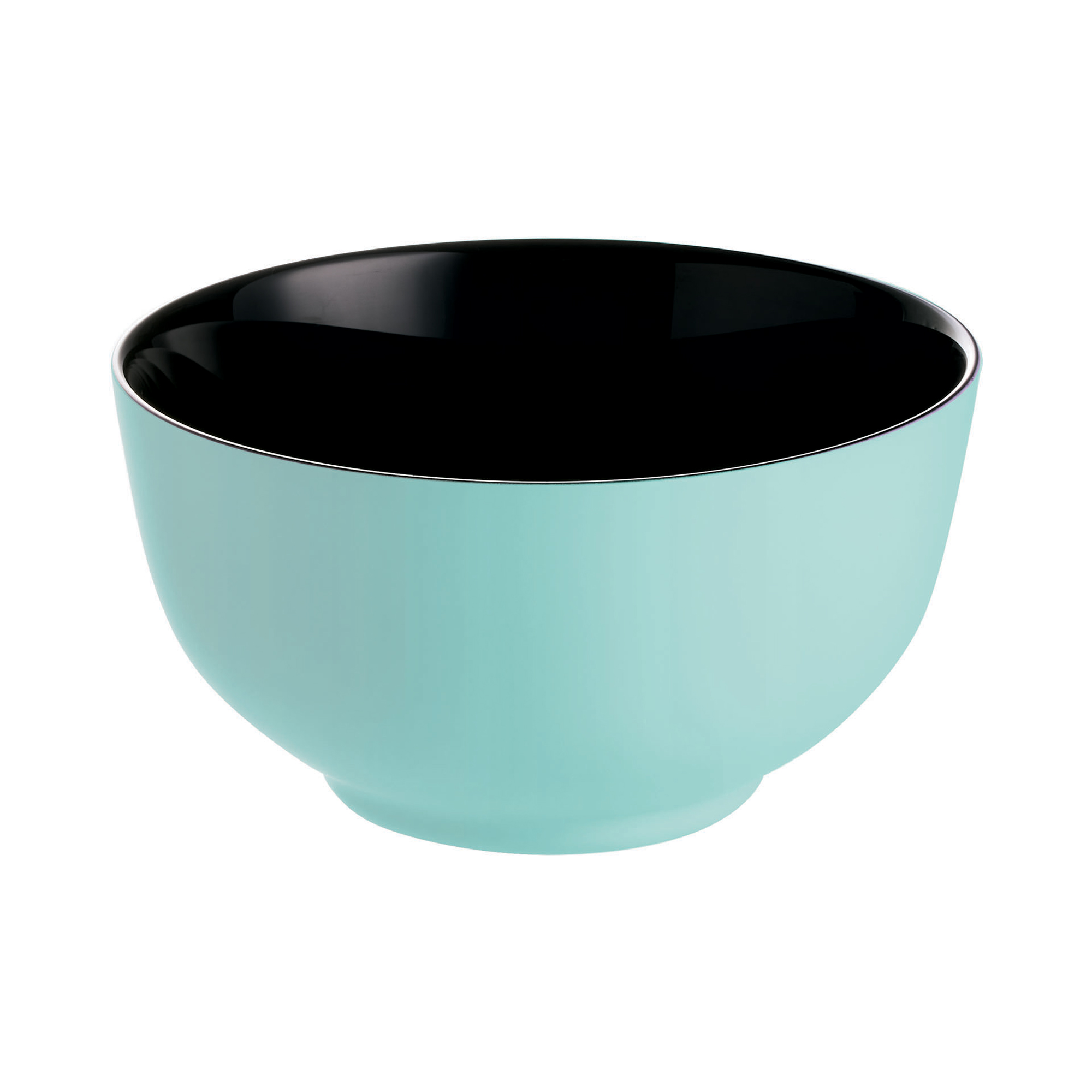Skleněná tyrkysová salátová mísa / miska na bujón Alix 14,5 cm LUMINARC