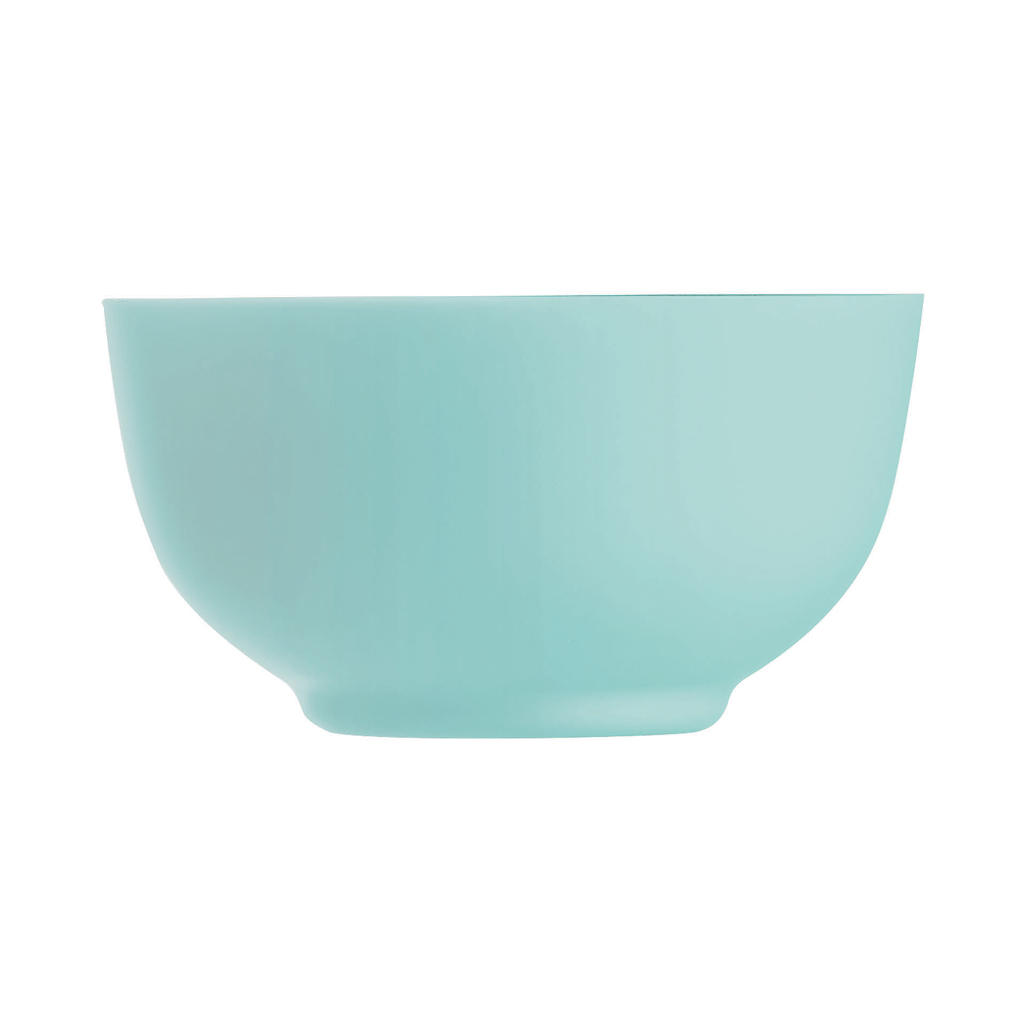 Skleněná tyrkysová salátová mísa / miska na bujón Alix 14,5 cm LUMINARC