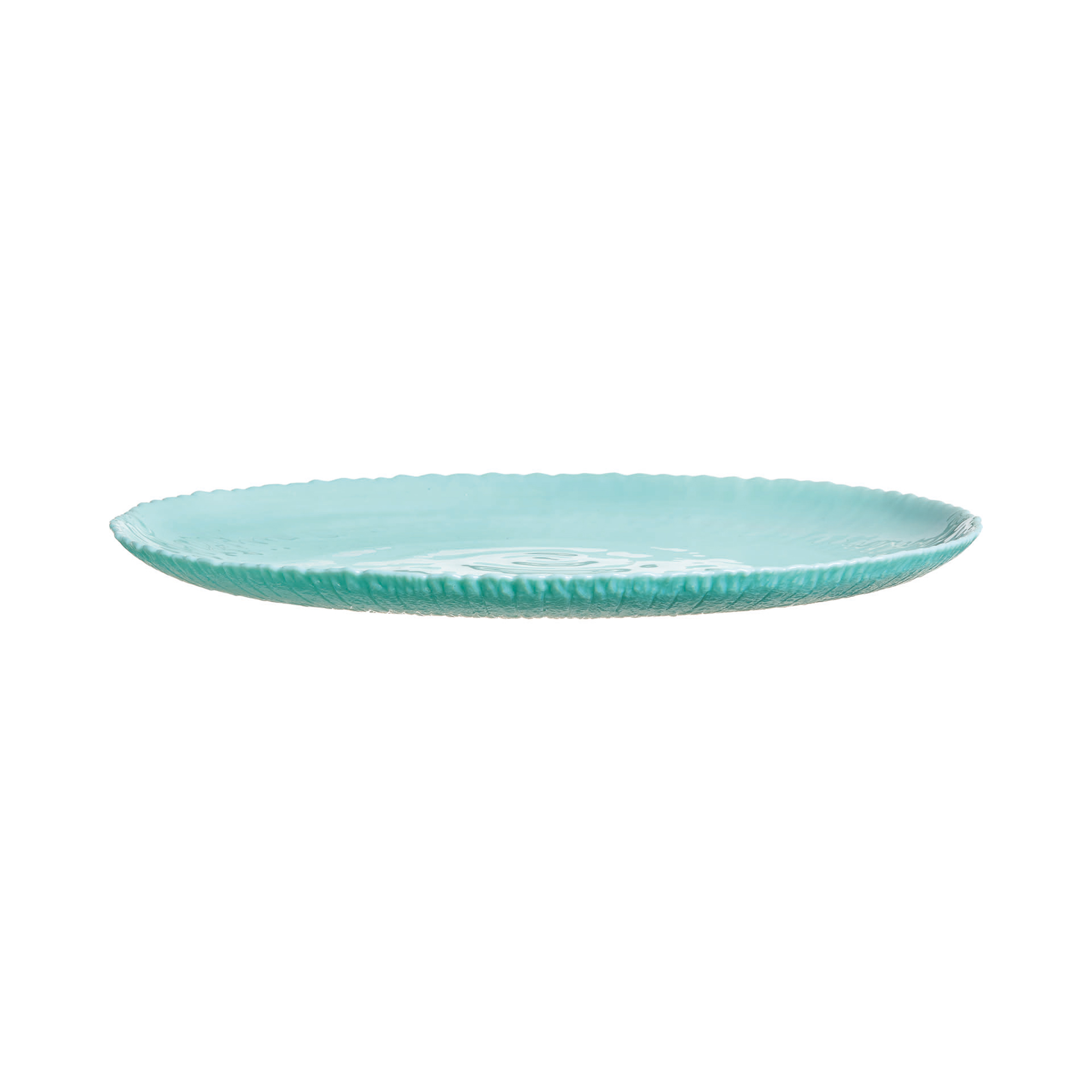 Dinner plate Ammonite Light Turquoise 26 cm LUMINARC