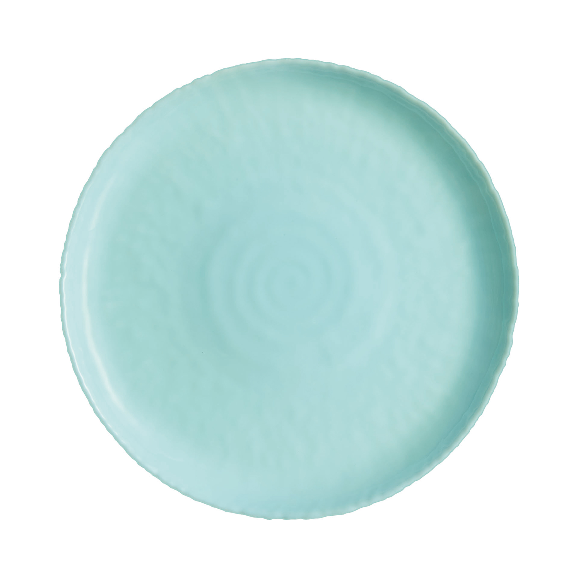 Dinner plate Ammonite Light Turquoise 26 cm LUMINARC