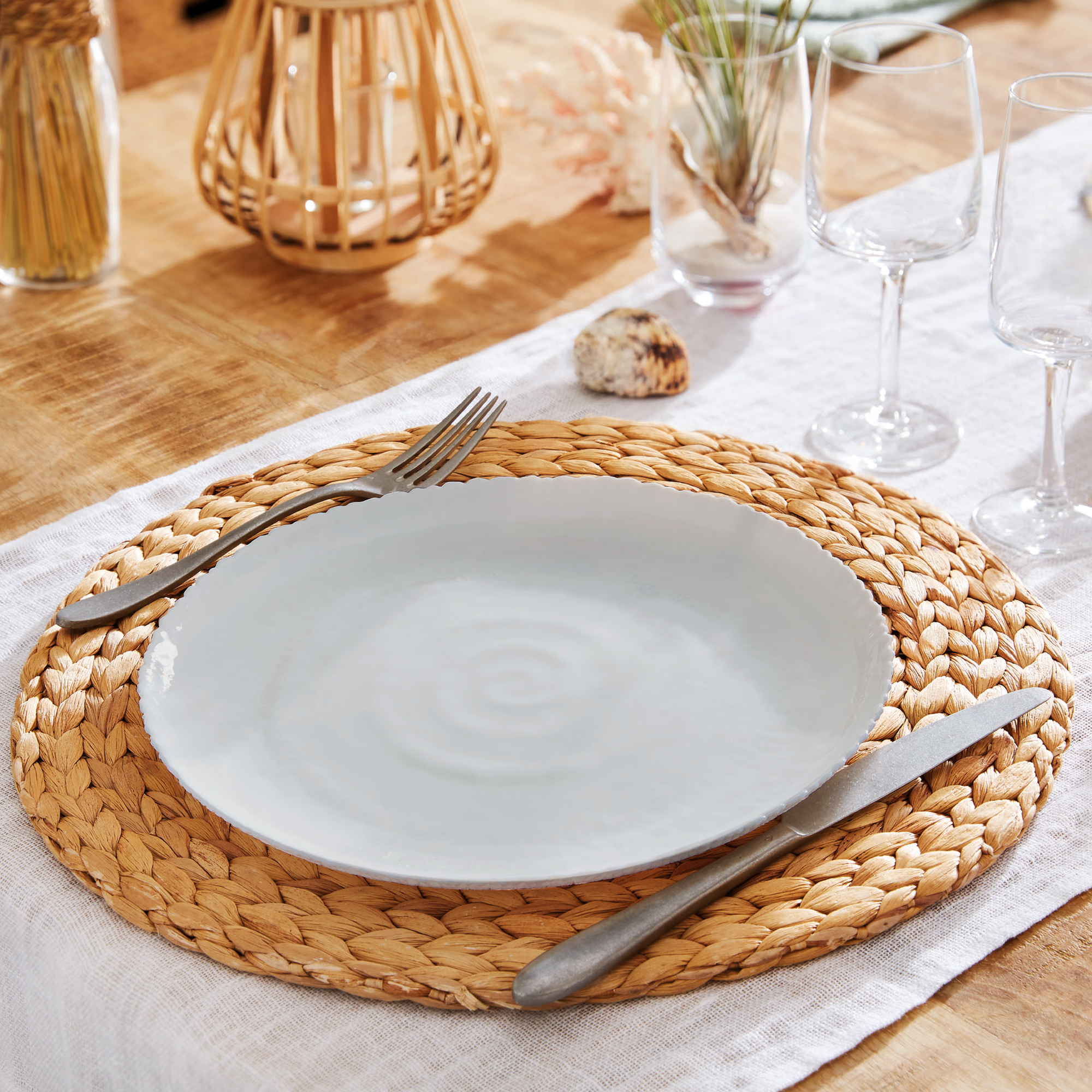 Dinner plate Ammonite Granit 26 cm LUMINARC