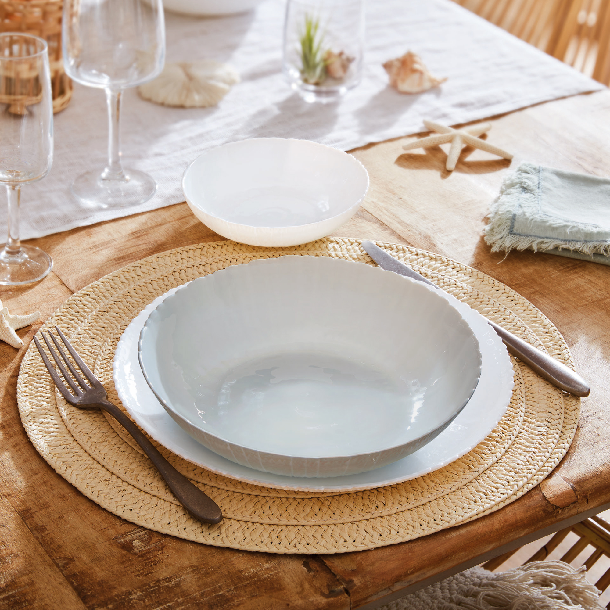 Deep plate Ammonite Granit 21 cm LUMINARC