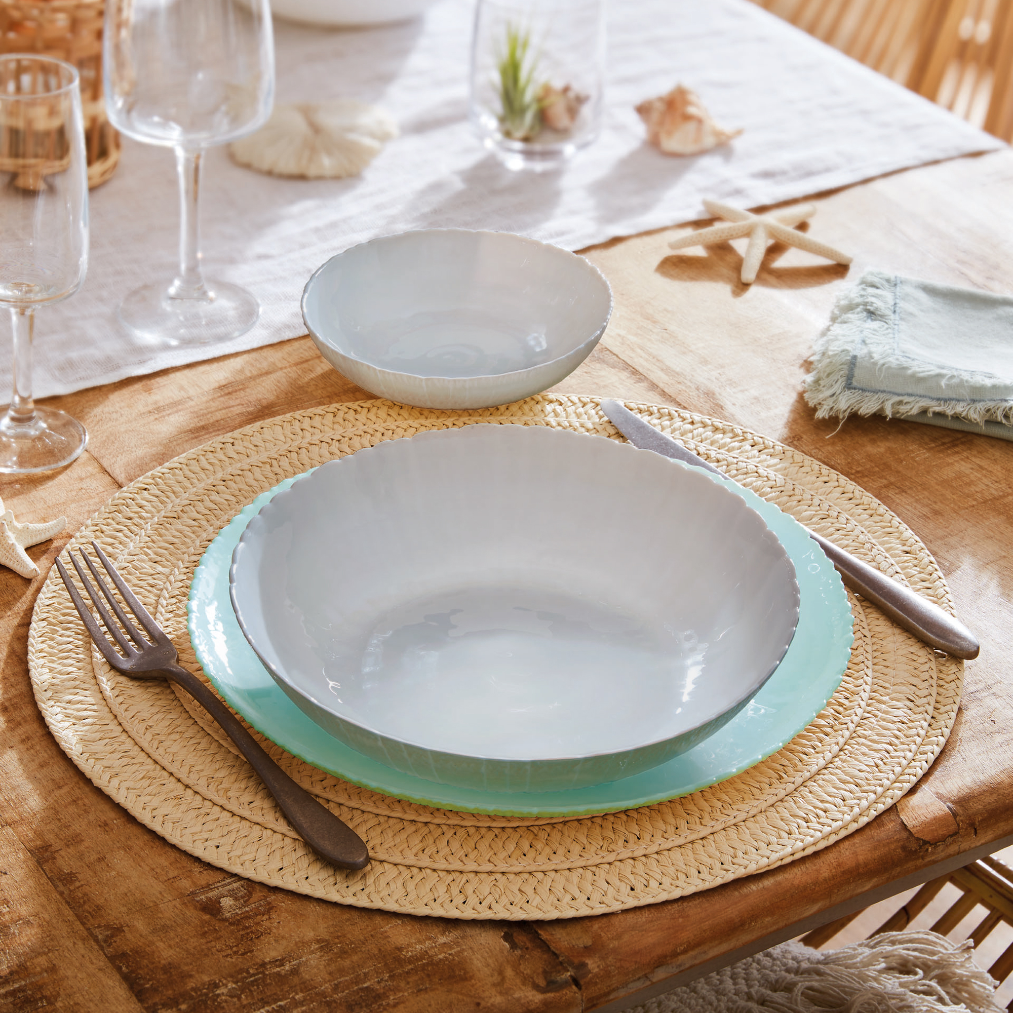 Deep plate Ammonite Granit 21 cm LUMINARC