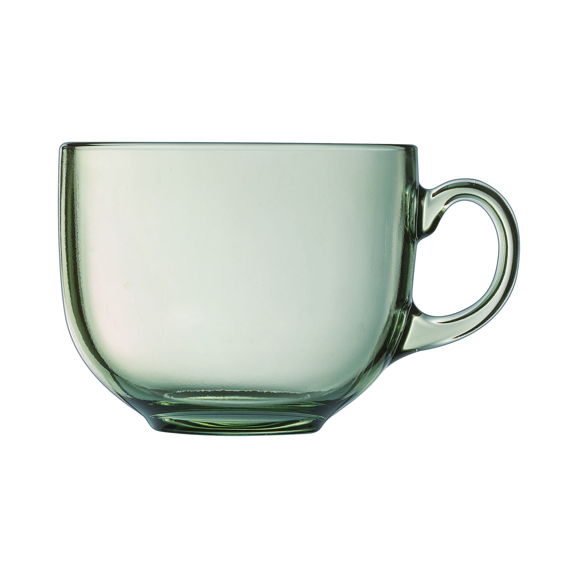Skleněný hrnek jumbo Alba Soft Green 500 ml LUMINARC