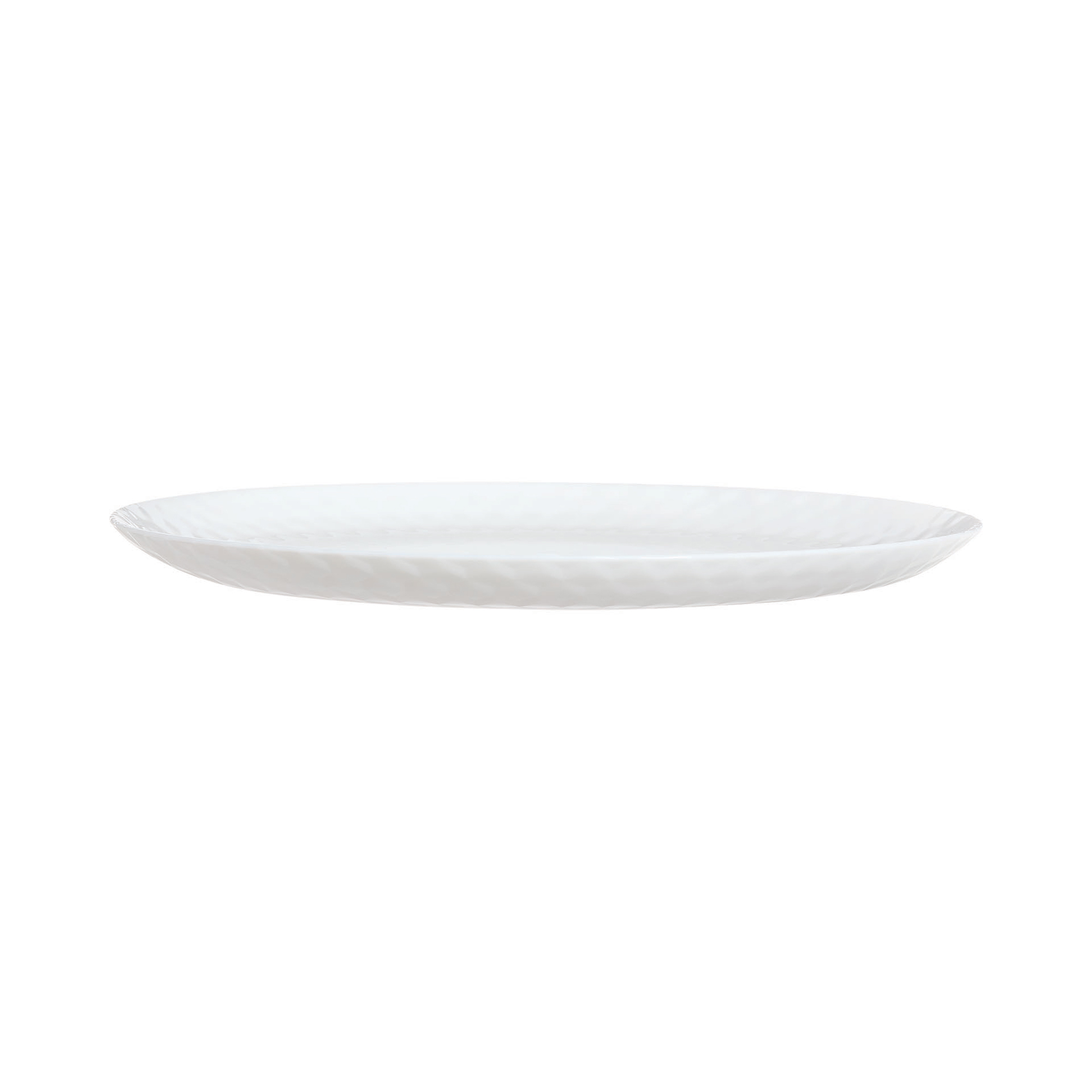 Flat tallrik Pampille 25 cm vit LUMINARC
