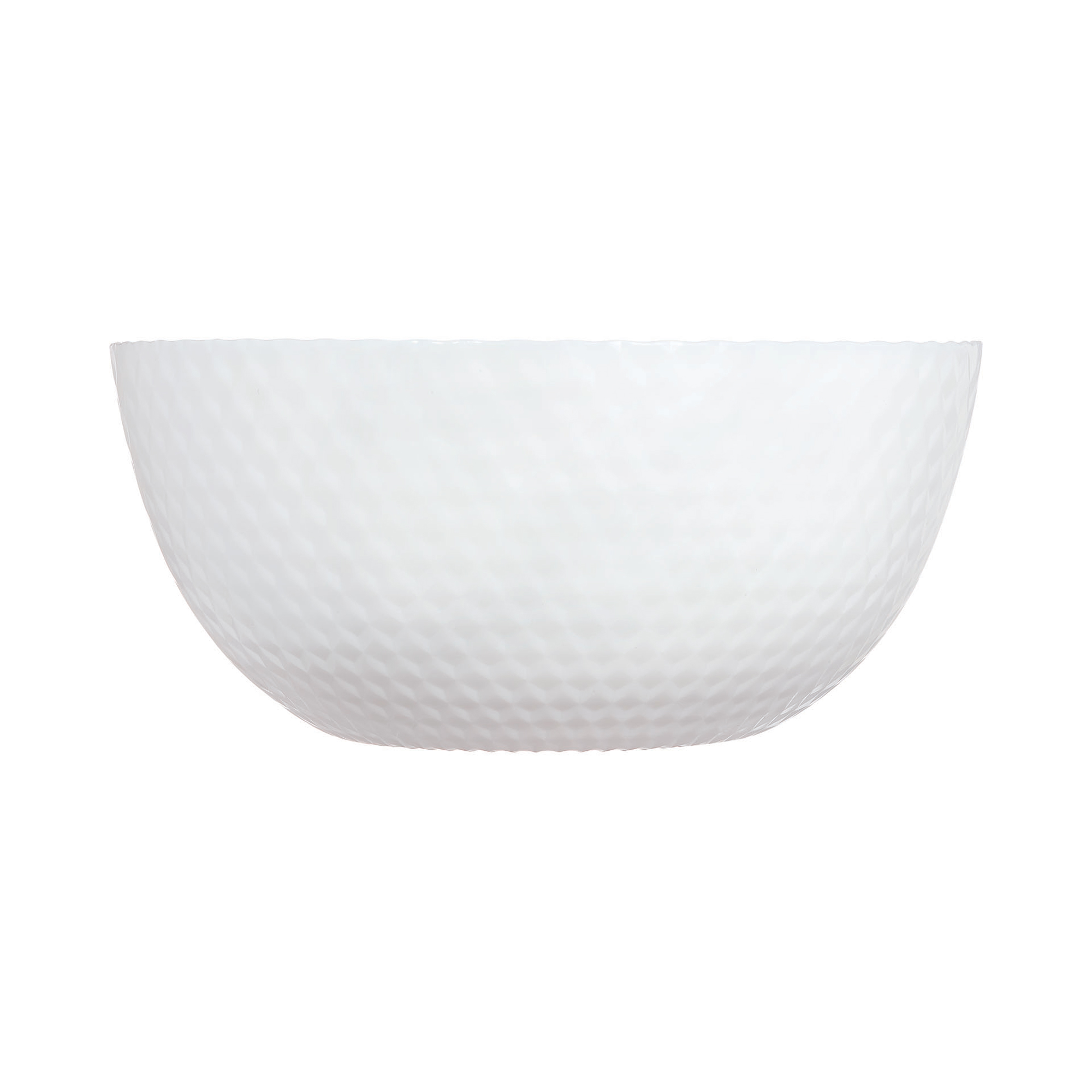 Bílá salátová mísa Pampille 24 cm LUMINARC
