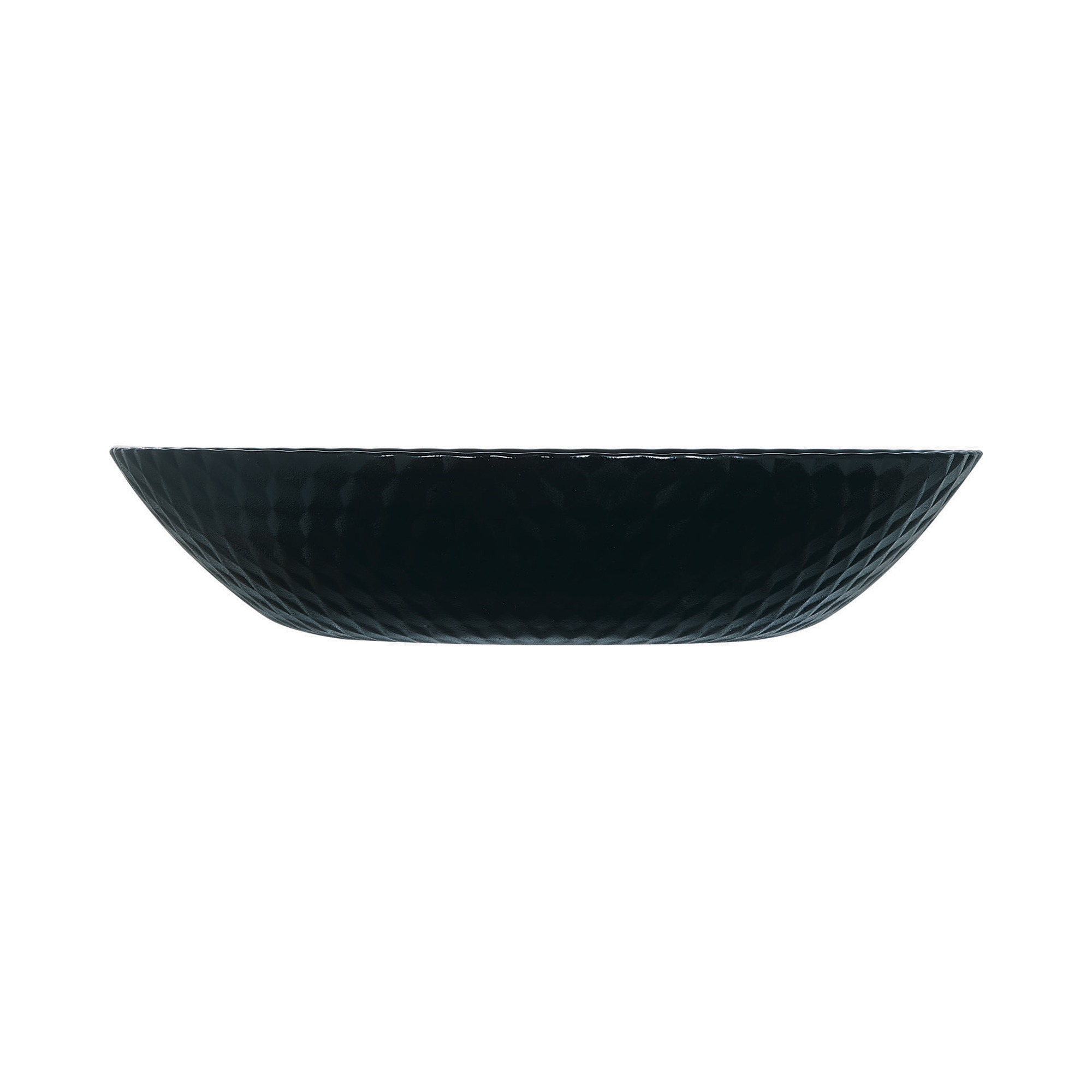 Černý hluboký talíř Pampille 20 cm LUMINARC
