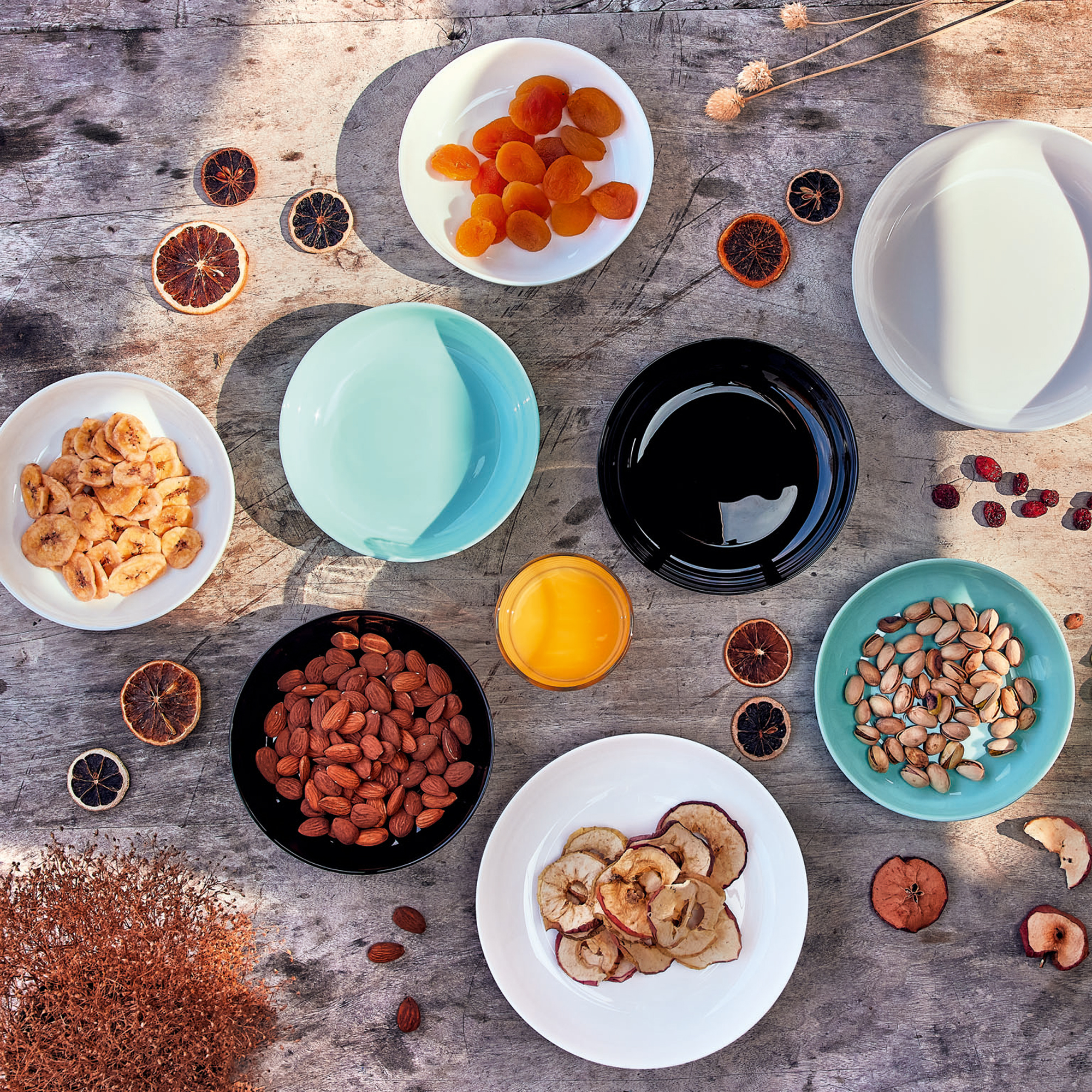  Dinner plate Friends Time 25 cm white LUMINARC