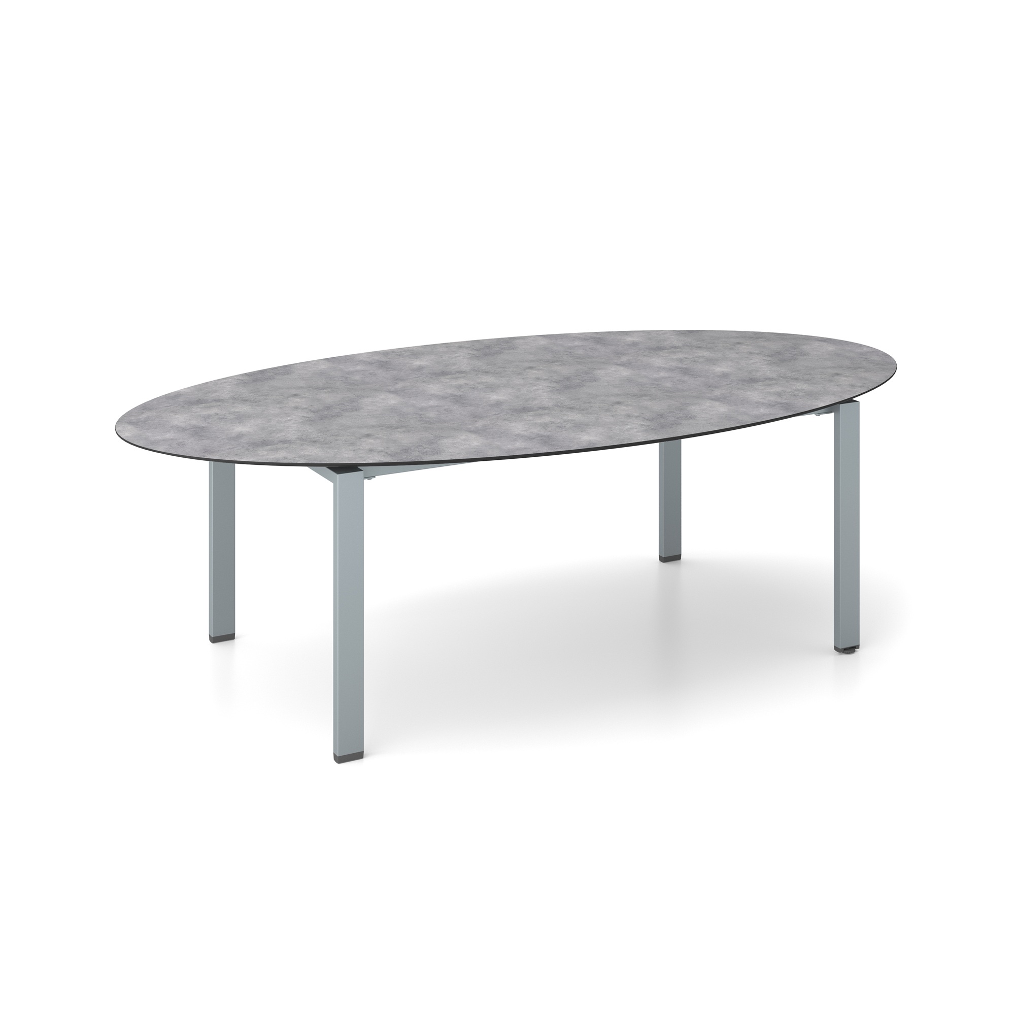 Blat do stołu 240 x 132 cm HPL antracytowy KETTLER 0104228-7200