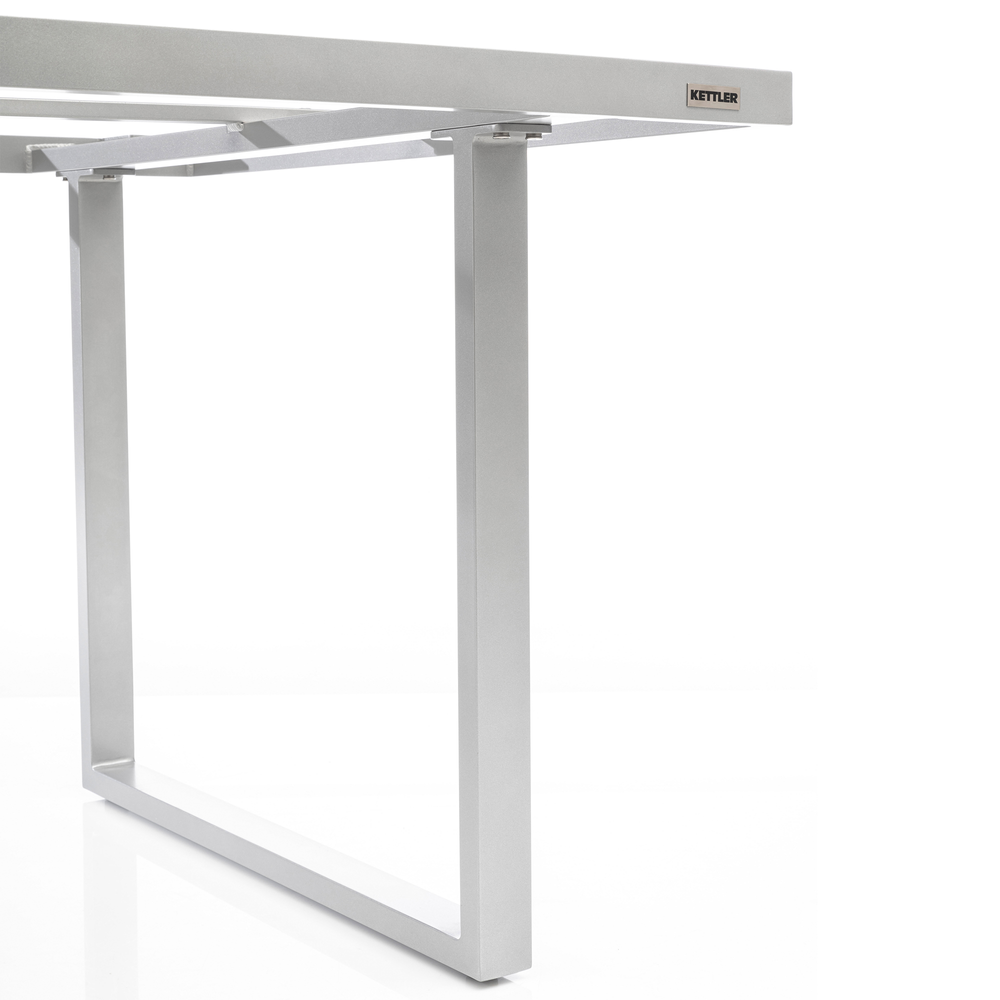 Mesa de jardín Ego 160 x 95 cm Kettalux Plus gris KETTLER