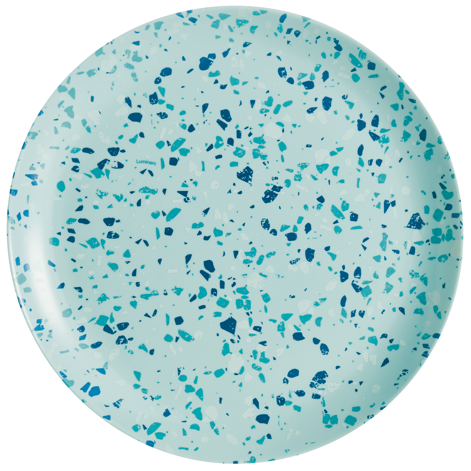 Plato llano Venizia Light Turquoise 25 cm LUMINARC