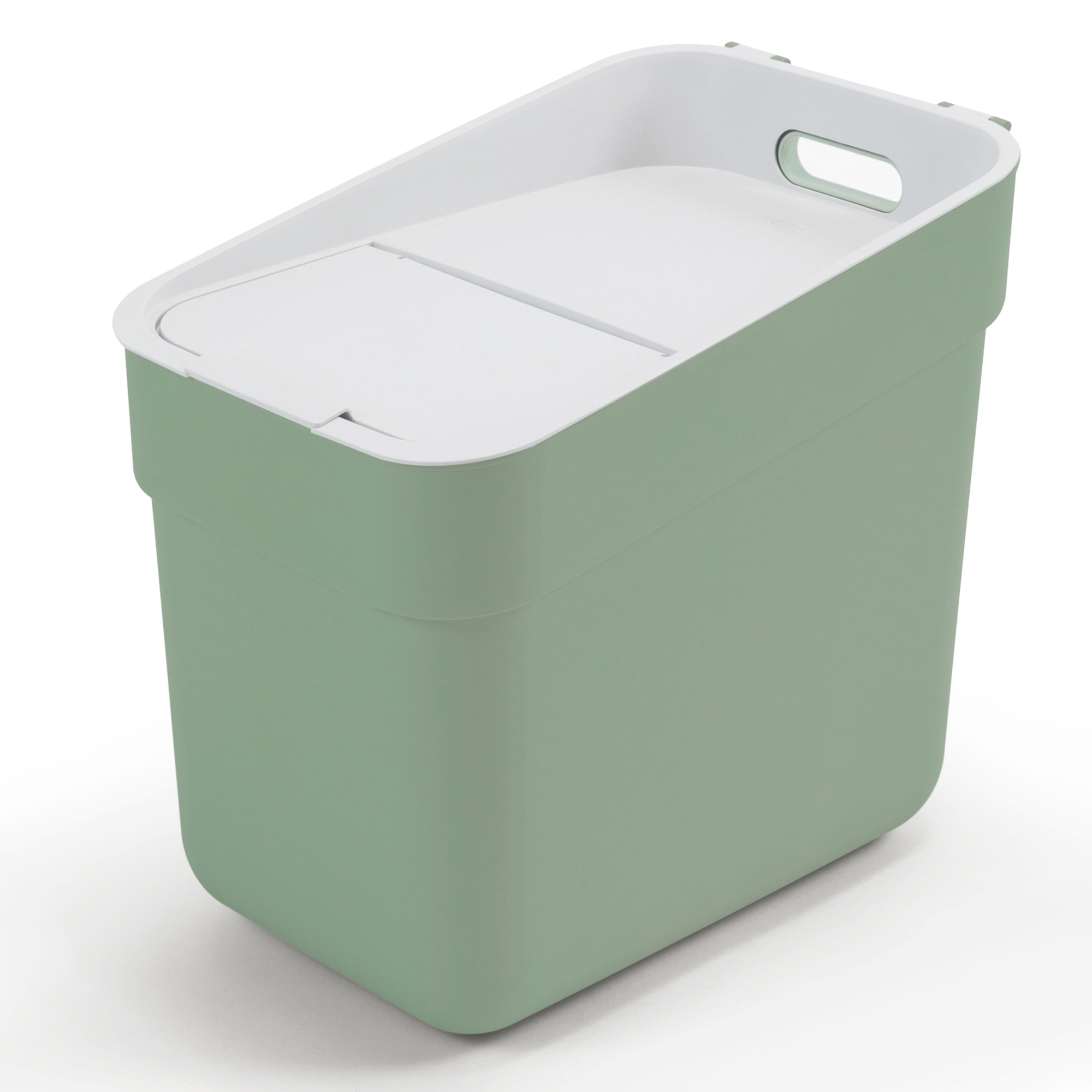 Mülltrennung / Abfalltrennungskorb  BIO Ready To Collect 20 L grün CURVER